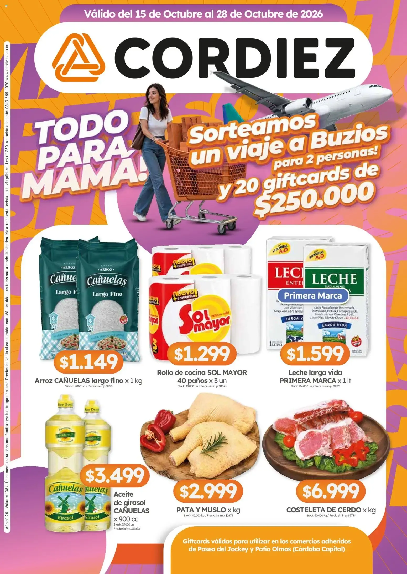 Ofertas de Cordiez - Ofertas || del 15/10/2026 - 28/10/2026 || Catálogo 15 de octubre al 28 de octubre 2026 - Página 1 del catálogo