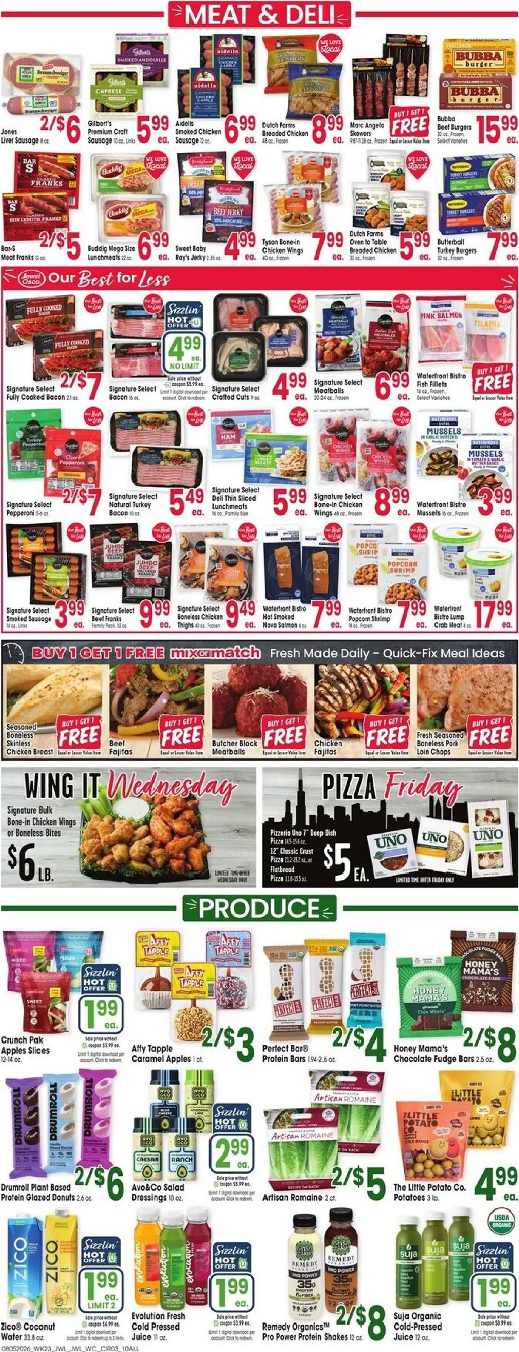 Weekly ad Current Jewel-Osco leaflet valid from Wednesday 08/05/2026 to Tuesday 08/11/2026 from August 5 to August 11 2026 - Page 3