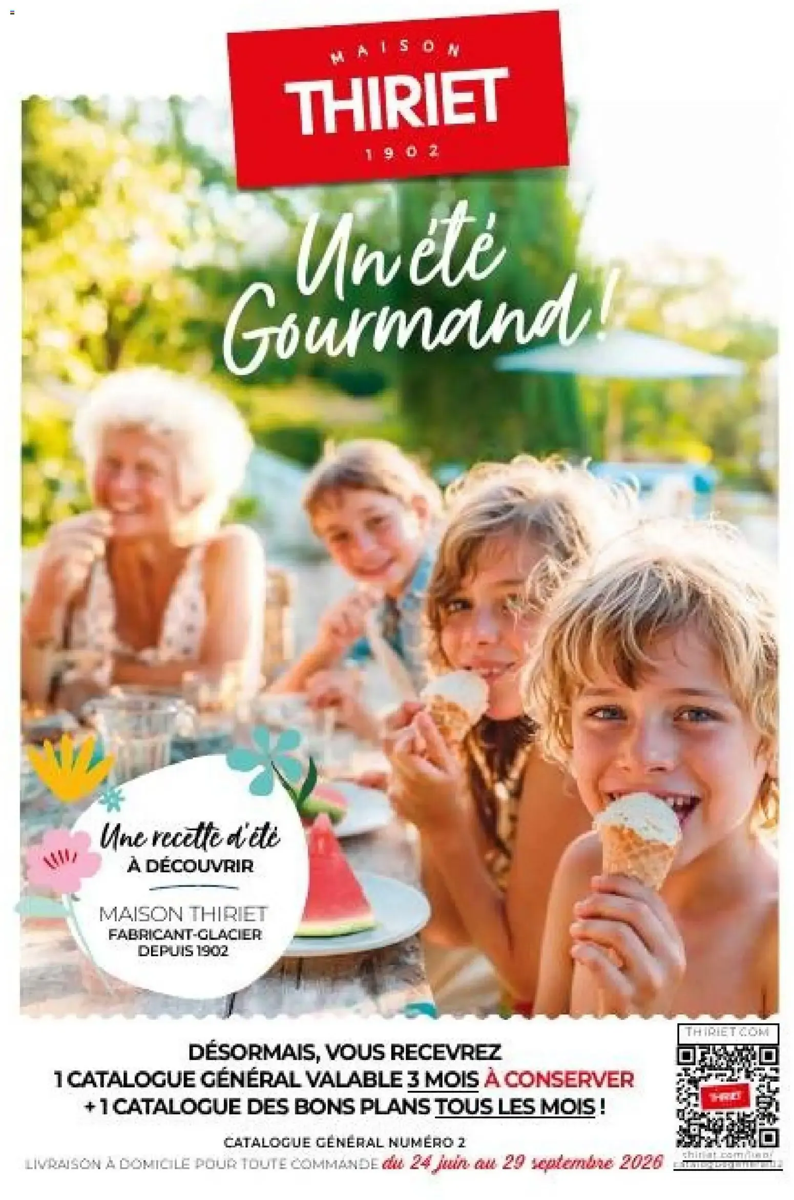 Un été Gourmand! du 24 juin au 29 septembre 2026 - Catalogue page 1