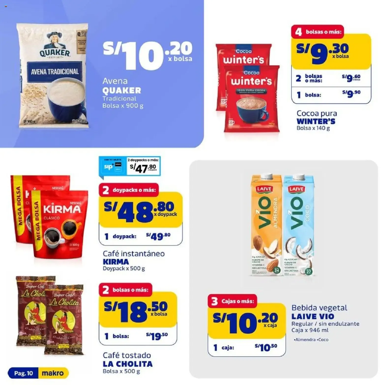Catalogo de Makro Ahorro: El aliado para tu negocio 13 de agosto al 26 de agosto 2026 - Pag 10