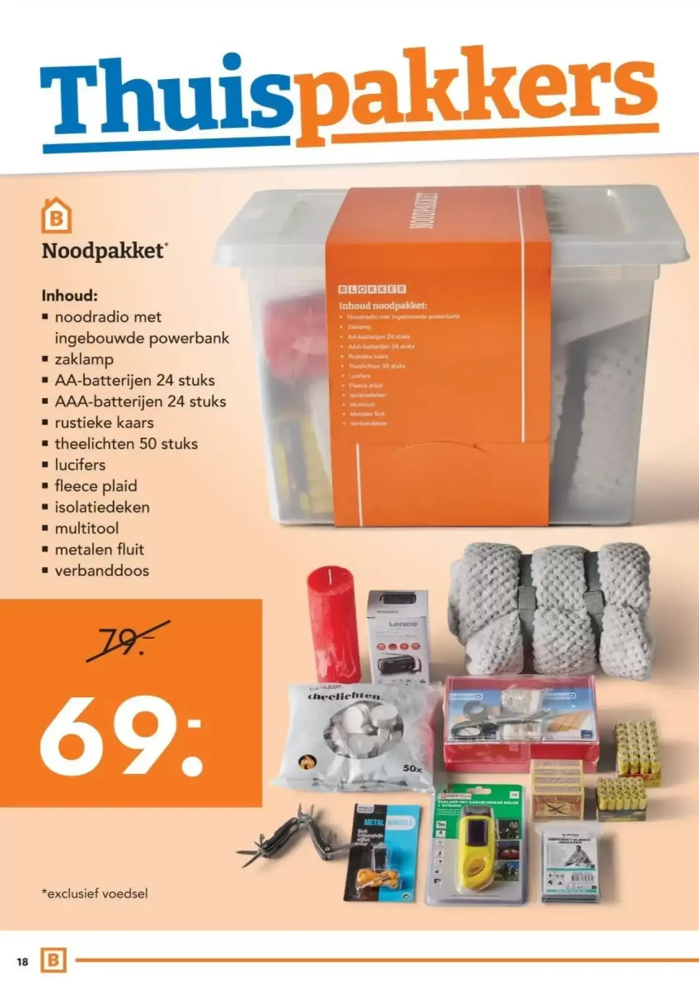 BLOKKER Thuispakkers van 24 oktober tot 8 november 2026 - Folder pagina 18
