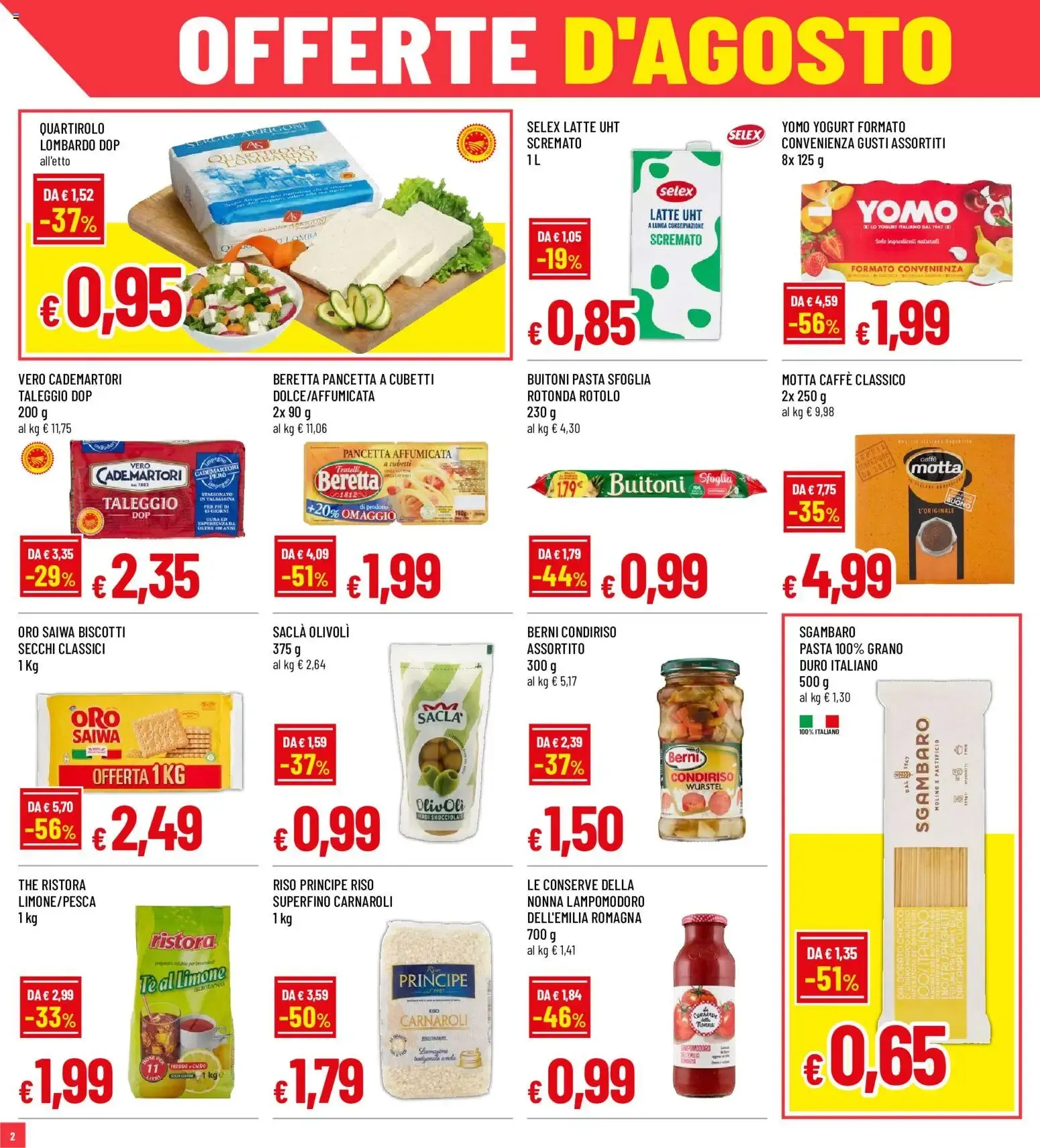 Famila: Offerte d'Agosto da 10 agosto a 19 agosto di 2026 - Pagina del volantino 2