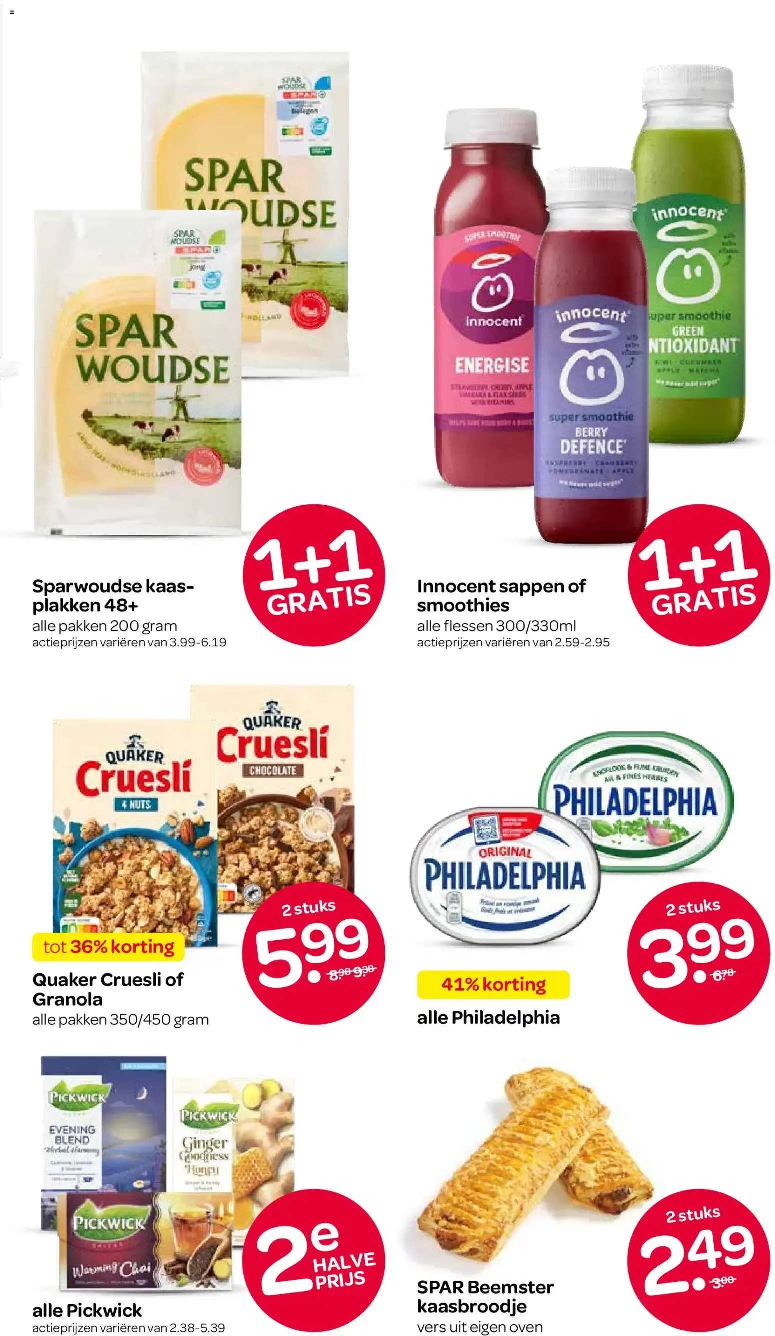 Spar: 1+2 gratis en leche Campina Langlekker van 24 september tot 7 oktober 2026 - Folder pagina 4