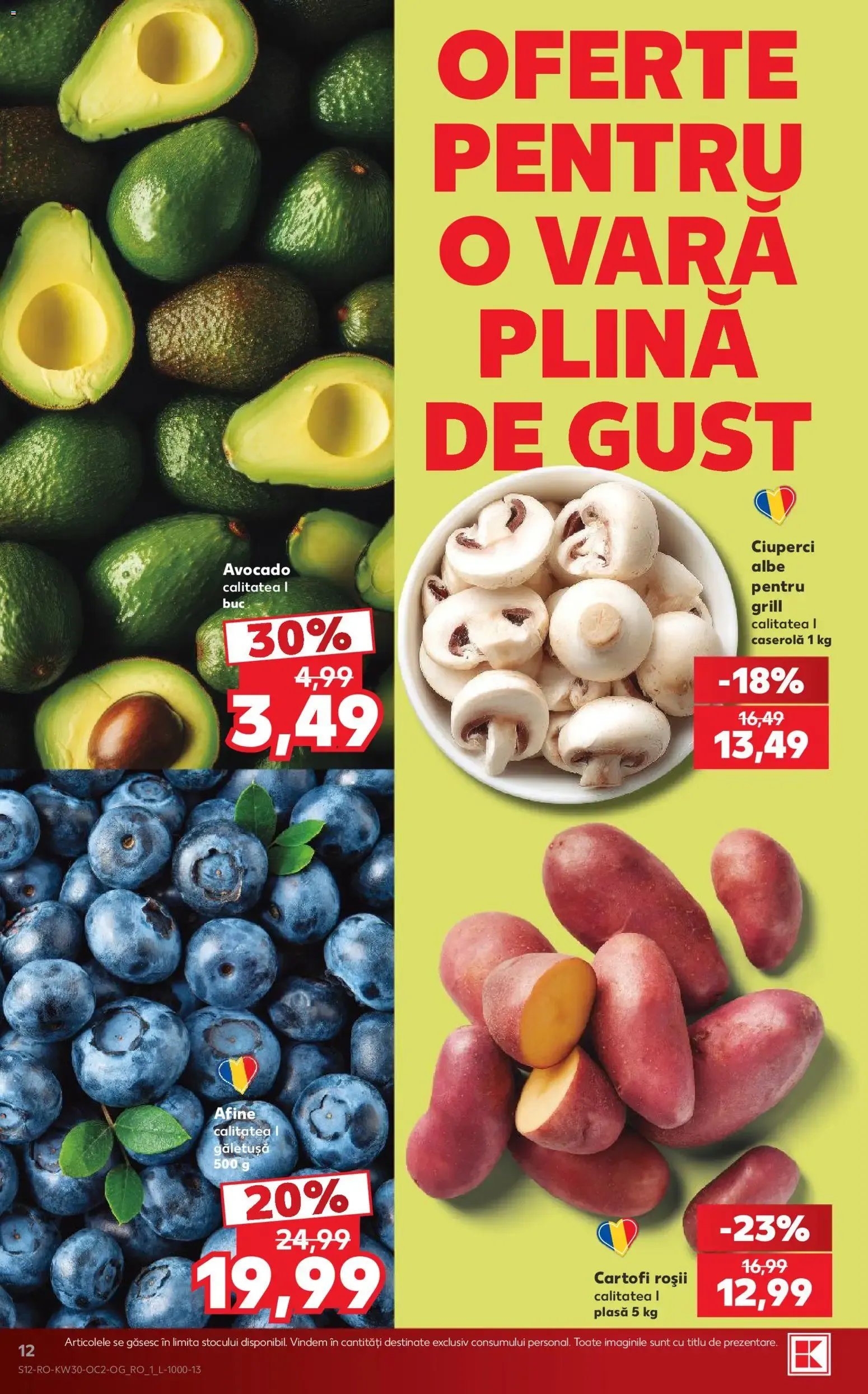 Catalog Kaufland Catalog 22.07.2026 - Revista si Oferta de la 22 iulie până la 28 iulie 2026 - Revista Pagina 12