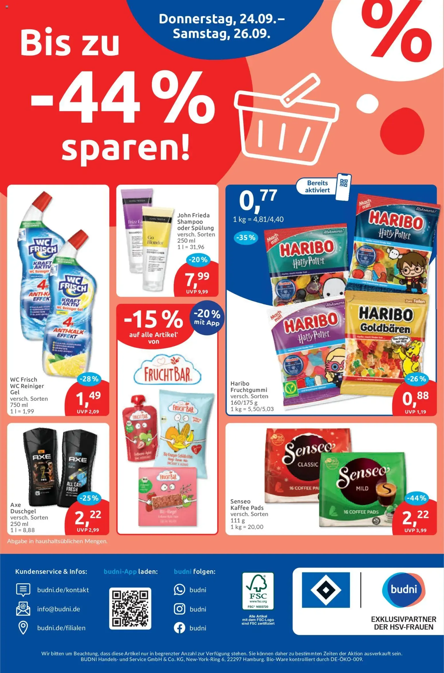 Neue Budni Prospekt (vom 21.09.2026 - 26.09.2026) von 21. September bis 26. September 2026 - Prospekt seite 8