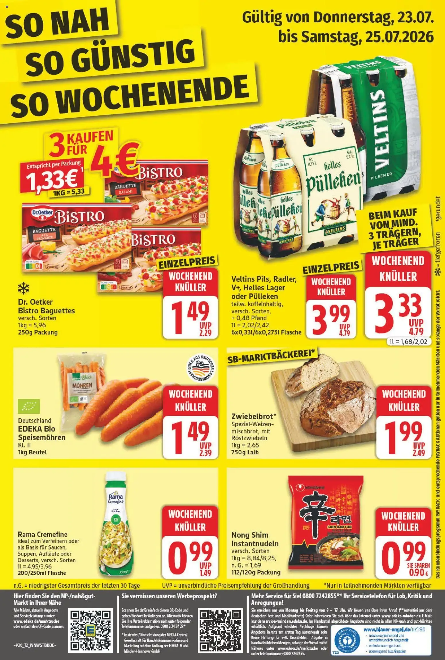 NP Discount Prospekt (ab 20.07.2026) zum Blättern von 20. Juli bis 25. Juli 2026 - Prospekt seite 14