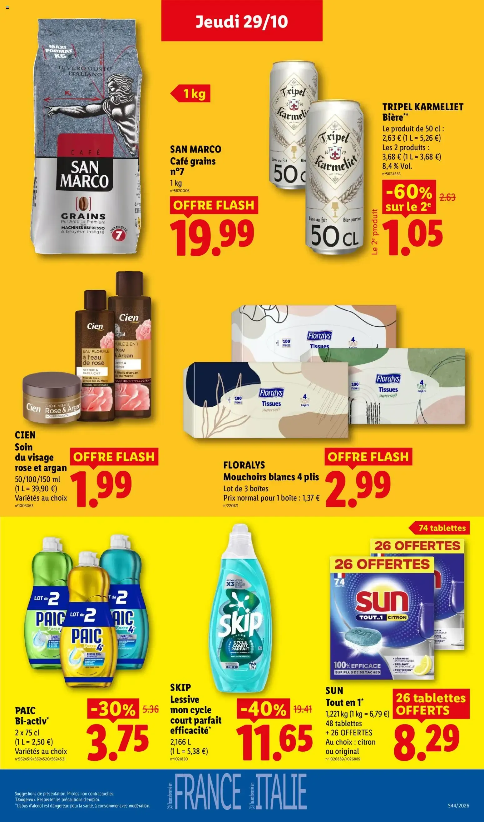 LIDL: Faites briller les fêtes à prix minis ! du 29 octobre au 4 novembre 2026 - Catalogue page 21