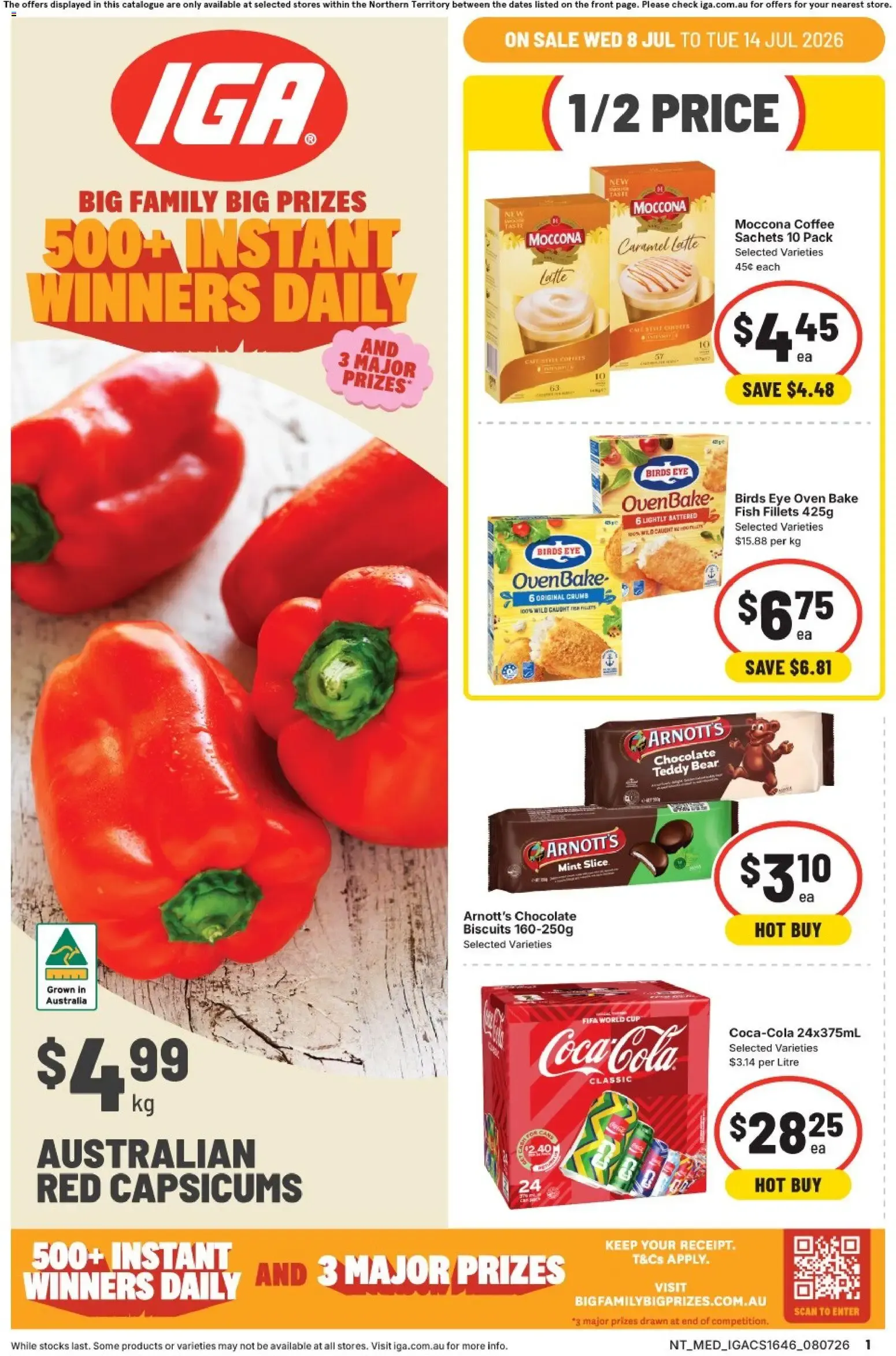 IGA catalogue valid from 08/07/2026 > Online Australia - Catalogue valid from 8 July to 14 July 2026 - page 1