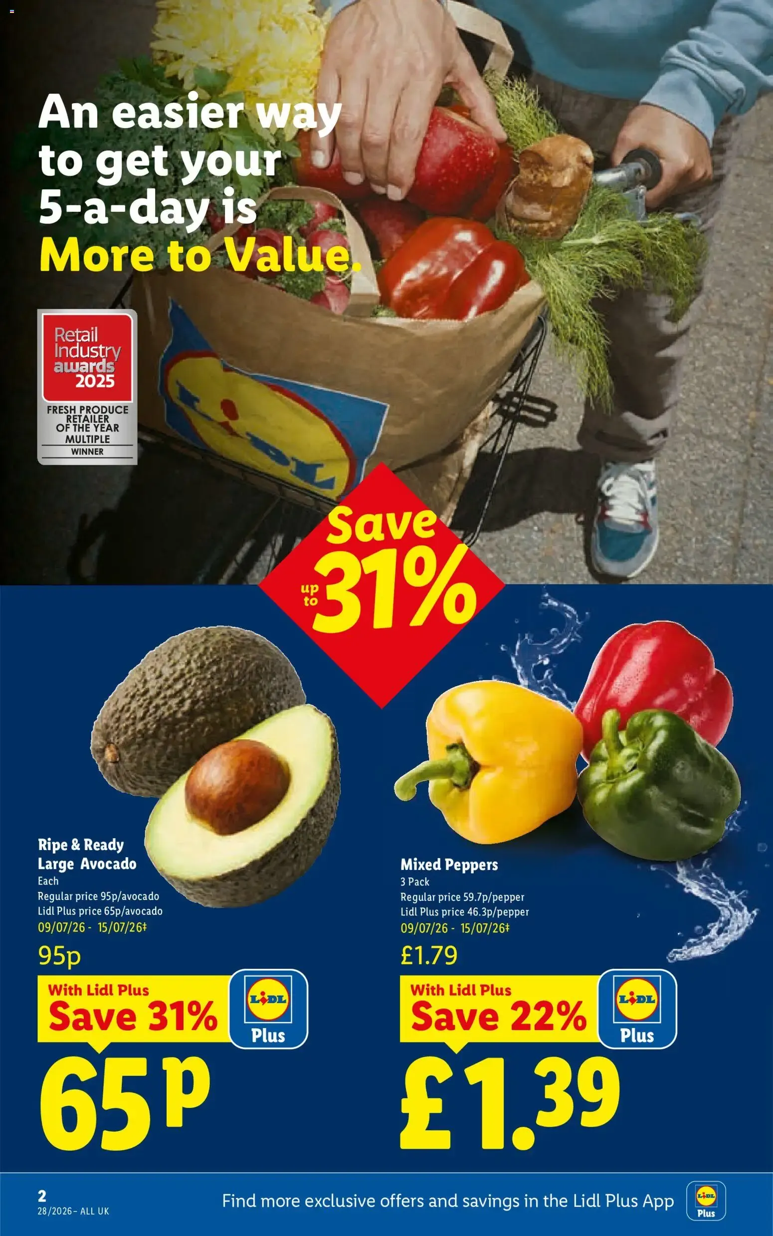Folleto de ofertas Lidl from 9 July to 15 July 2026 - Catalogue Page 2