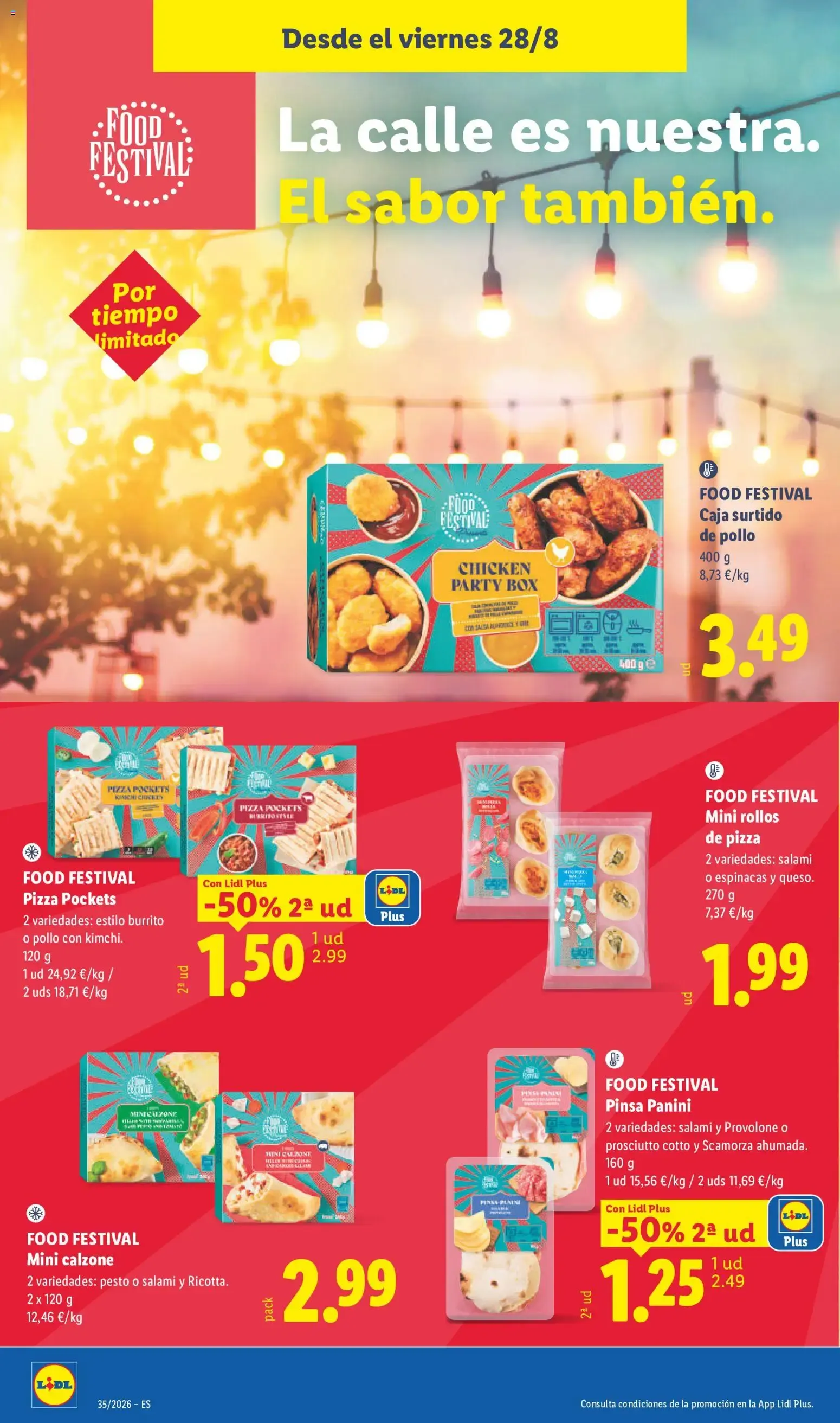 Catálogo de Lidl: Ahorra el doble - Ofertas 24 de agosto al 30 de agosto 2026 - Página 28