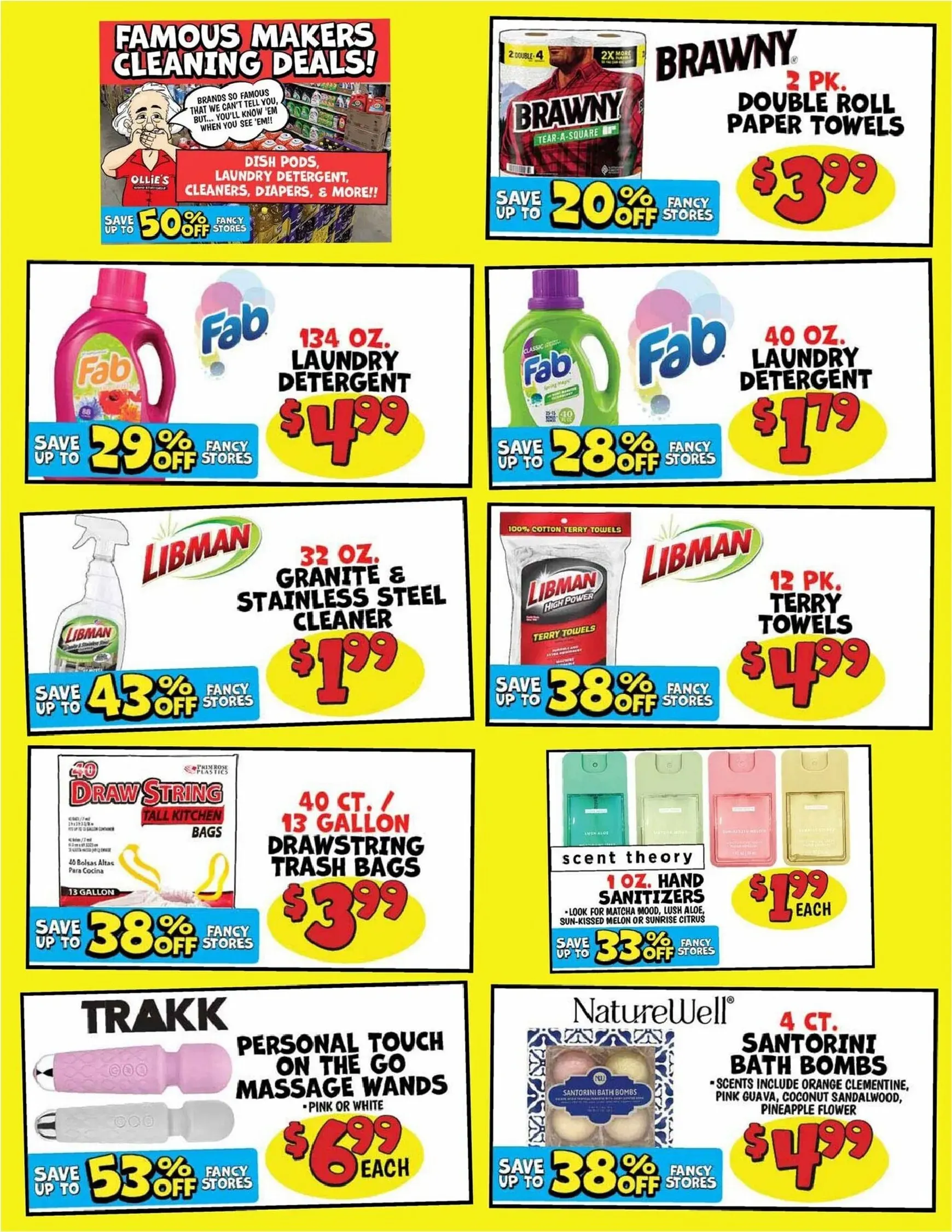 Weekly promotion Ollie's: Save up to $74 on Essentials spanning from August 27 to September 1 2026 - Page 4 for Catalogue 365
