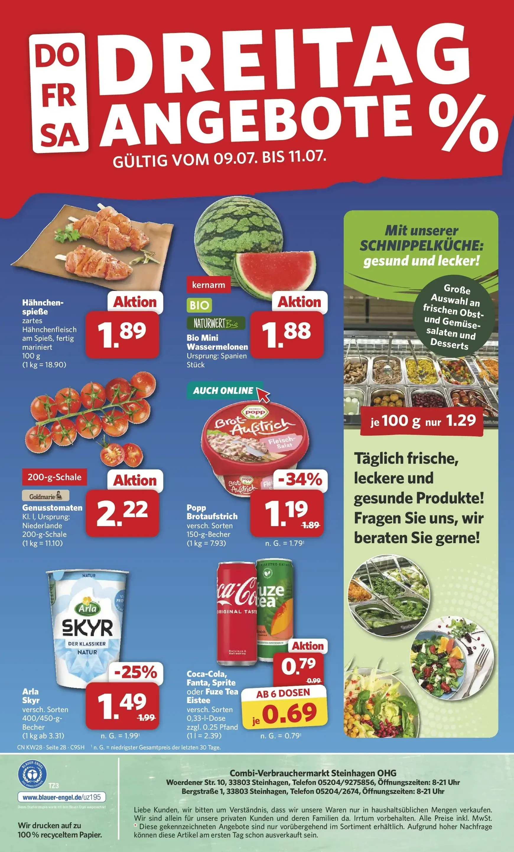 Combi Prospekt – von Montag 06.07.2026 bis Samstag 11.07.2026 von 6. Juli bis 11. Juli 2026 - Prospekt seite 28