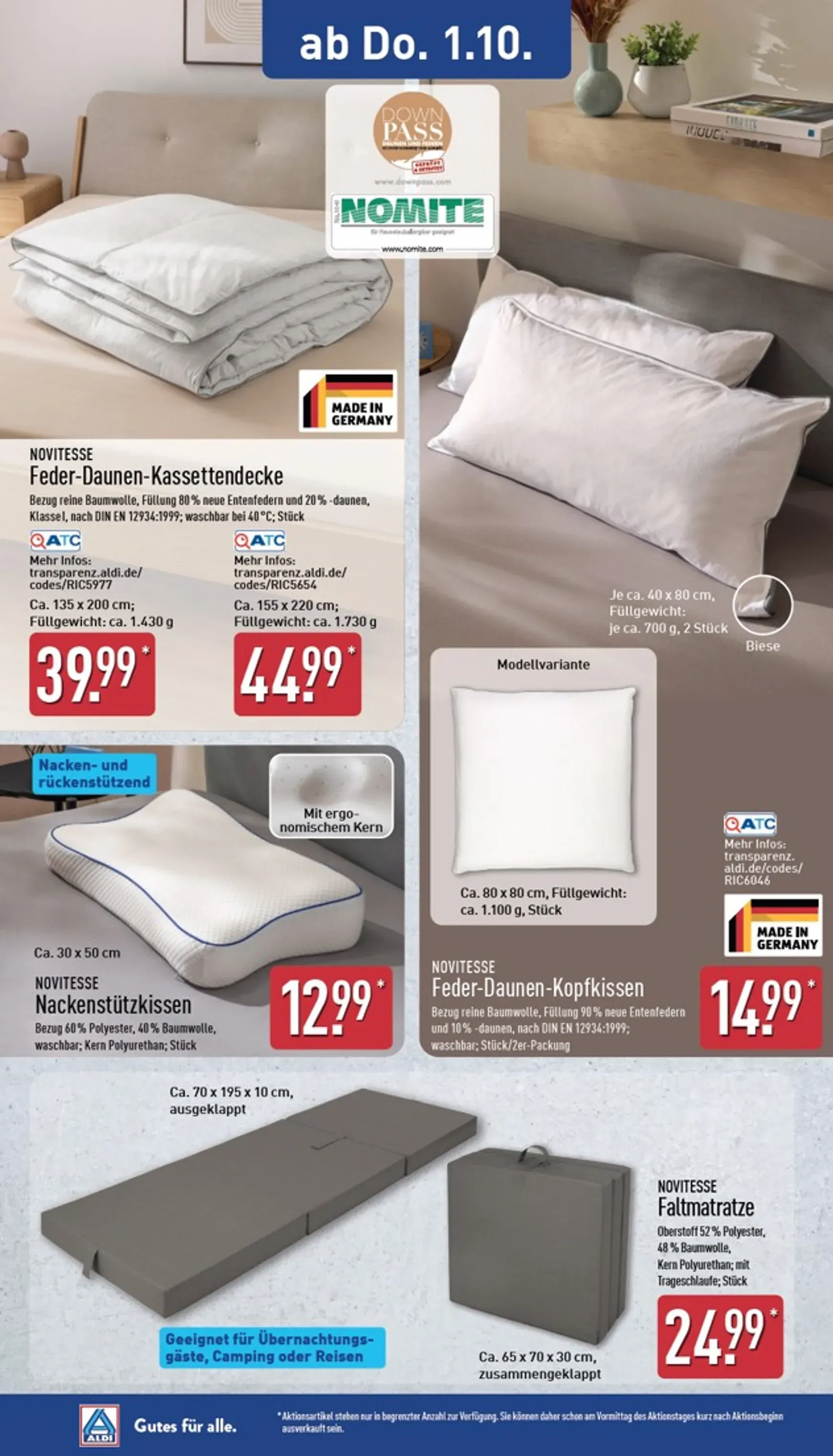 ALDI: XXL Zum Aldi Preis von 28. September bis 2. Oktober 2026 - Prospekt seite 24