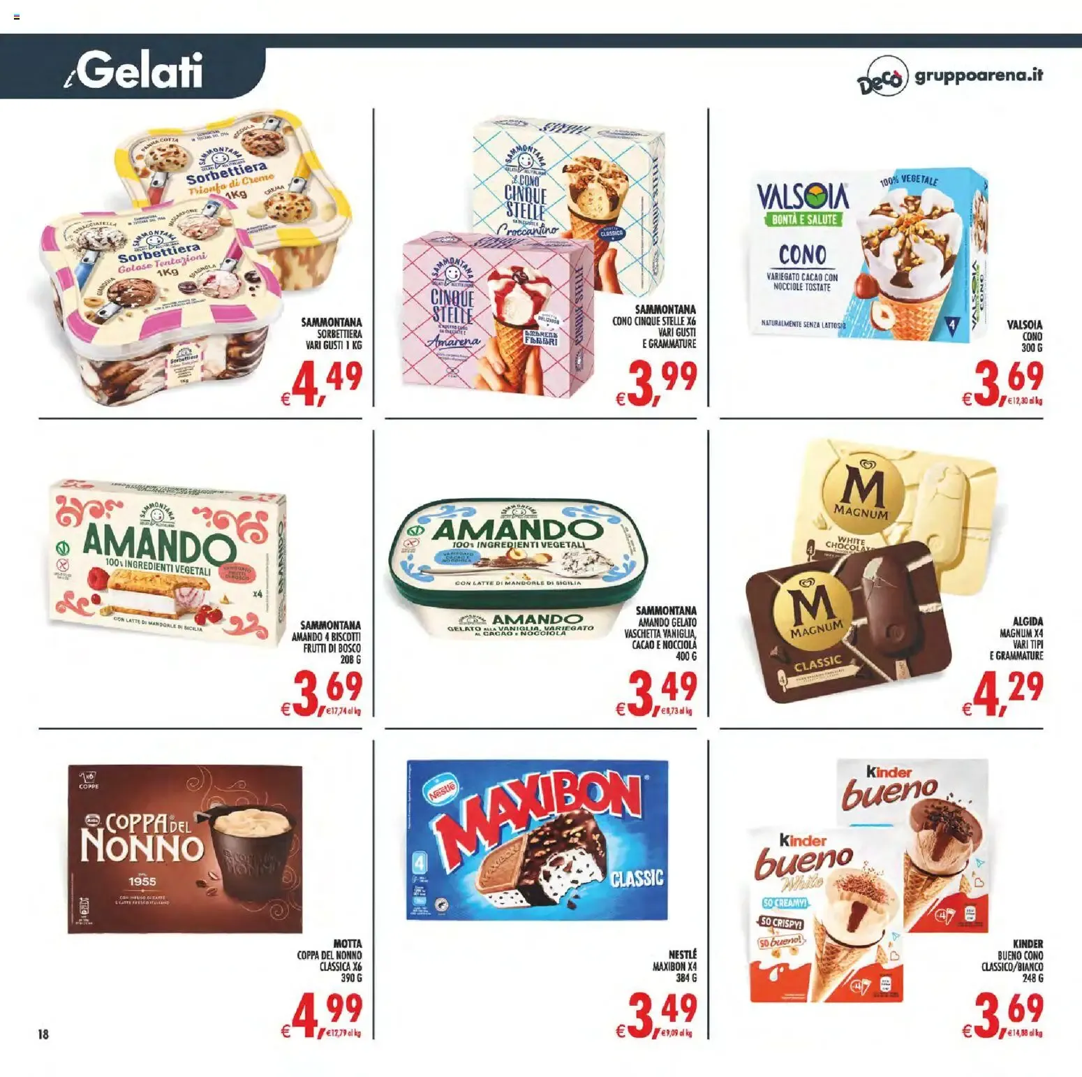 Nuovo Decò volantino Maxistore, Supermercati Lipari dal 01/09/2026 > offerte anteprima 🛍️ da 1 settembre a 10 settembre di 2026 - Pagina del volantino 18