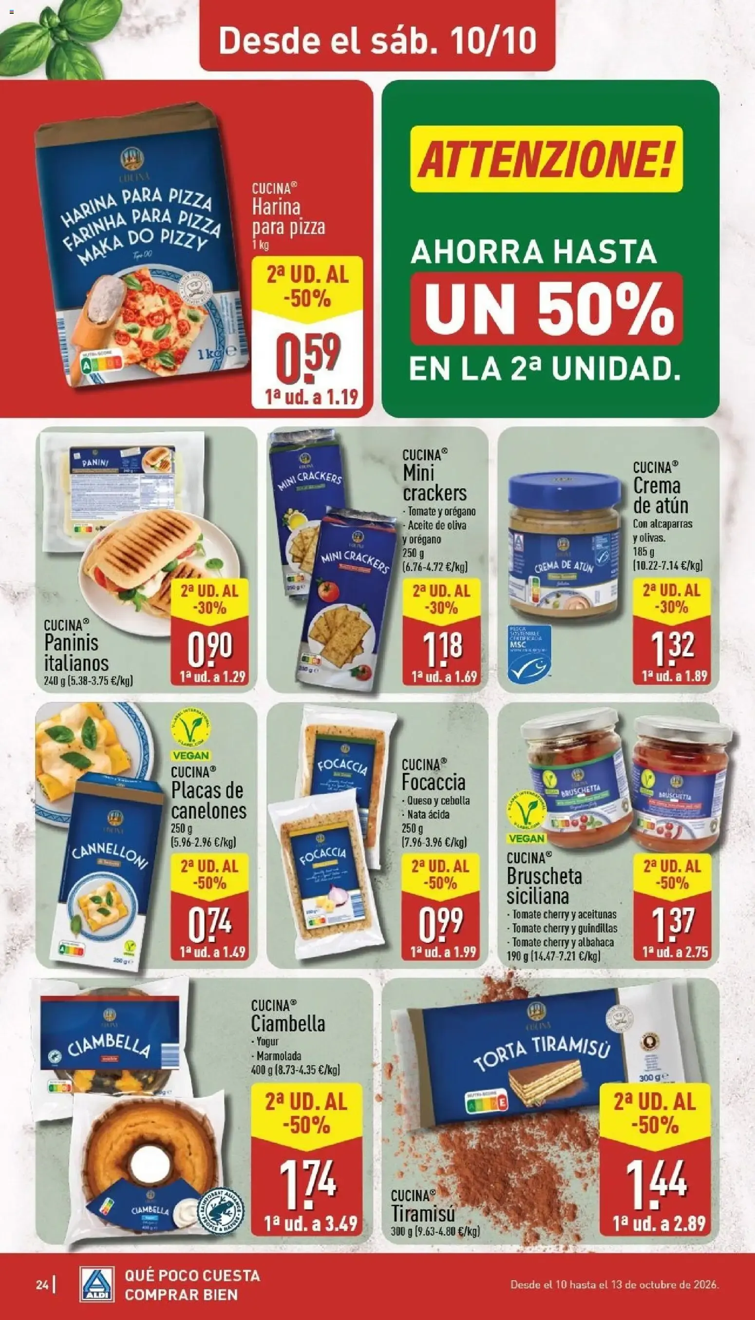 Catálogo de Aldi folleto Canarias del 05/10/2026 | Catálogo 5 de octubre al 11 de octubre 2026 - Página 24