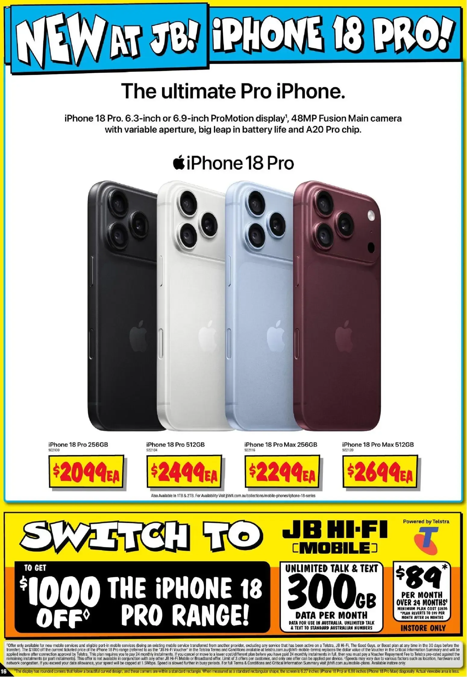 JB HI-FI FOOTY FINALS FRENZY! - Catalogue valid from 24 September to 7 October 2026 - page 16