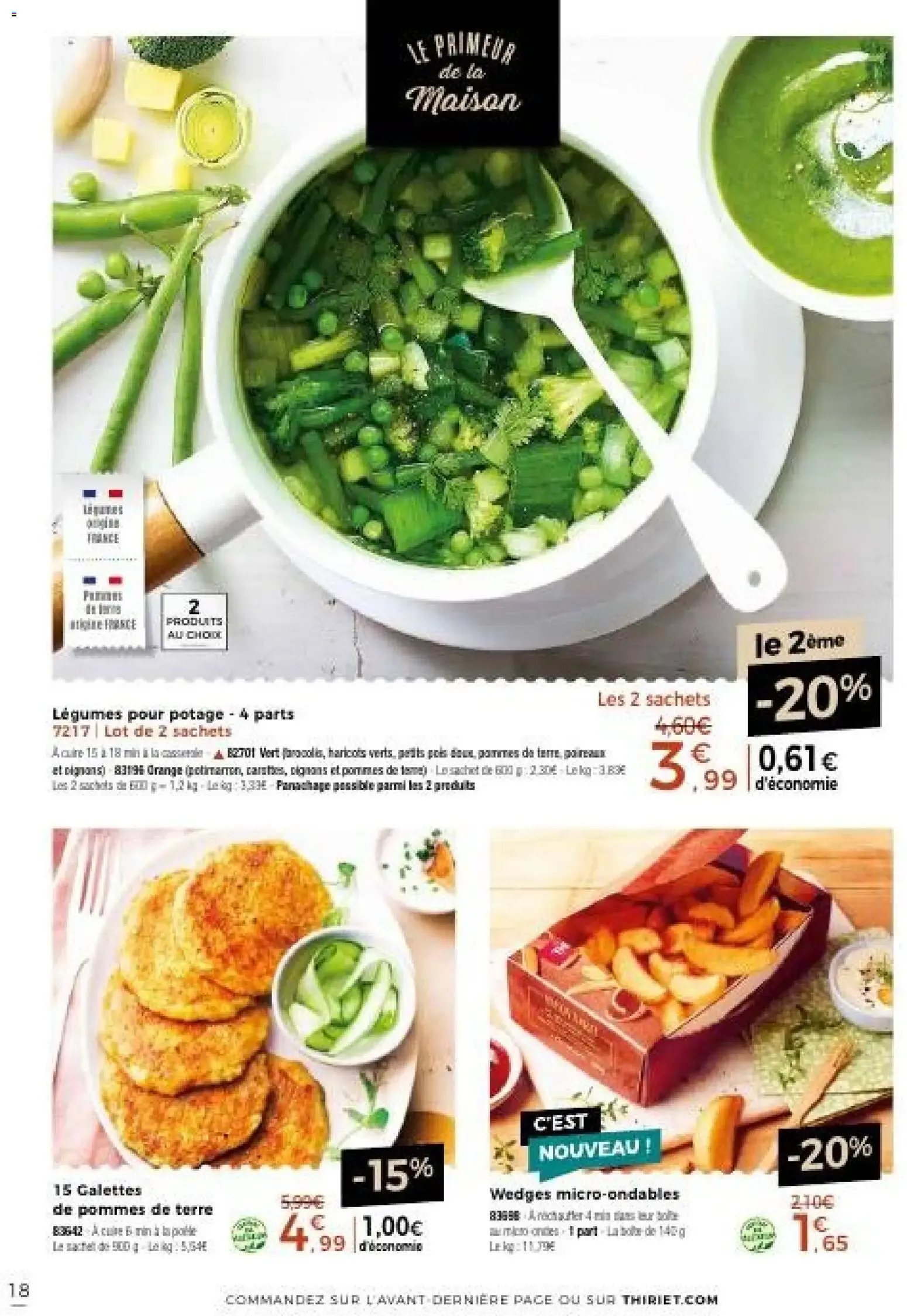 Thiriet Catalogue livraison à domicile à partir du 23/10/2026 - promo en ligne du 23 octobre au 18 novembre 2026 - Catalogue page 18