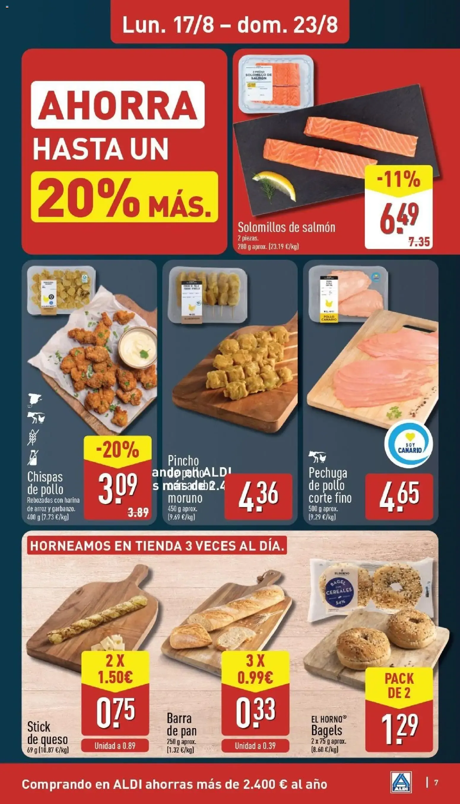 Catálogo de Aldi: Frescura a precios para tirarse a la piscina 17 de agosto al 23 de agosto 2026 - Página 7