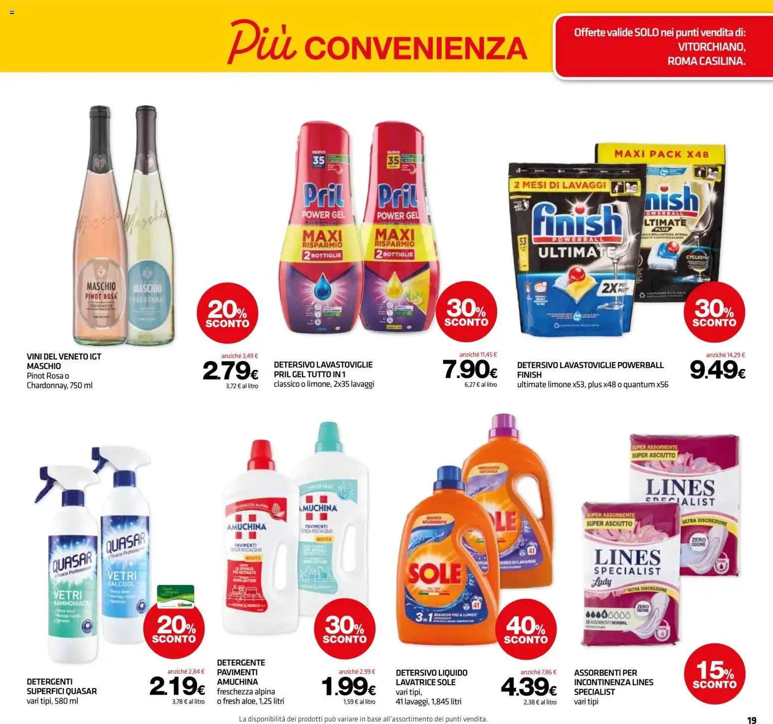 Superconti volantino dal 30/07/2026 - online Offerte da 30 luglio a 12 agosto di 2026 - Pagina del volantino 19
