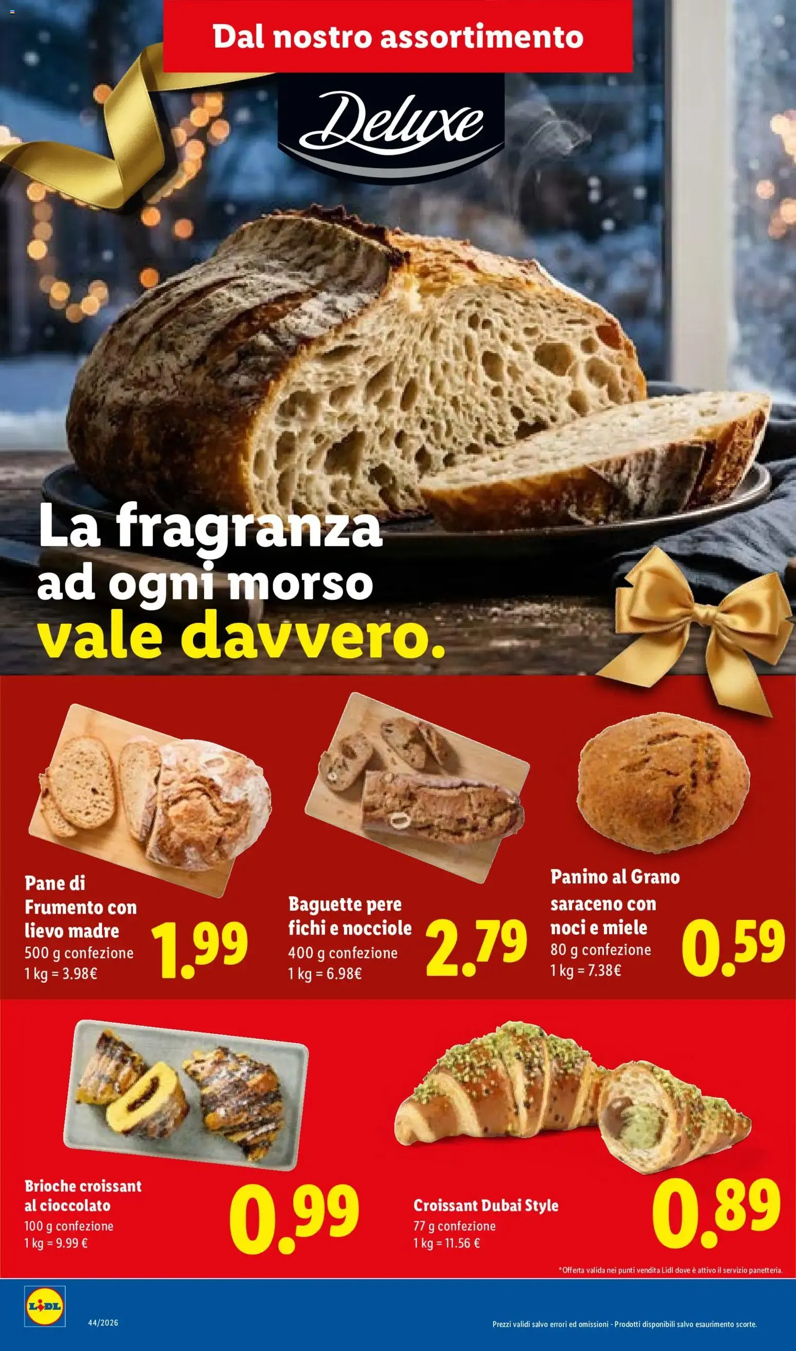 LIDL La convenienza Deluxe a prezzi imbattibili. da 29 ottobre a 4 novembre di 2026 - Pagina del volantino 20