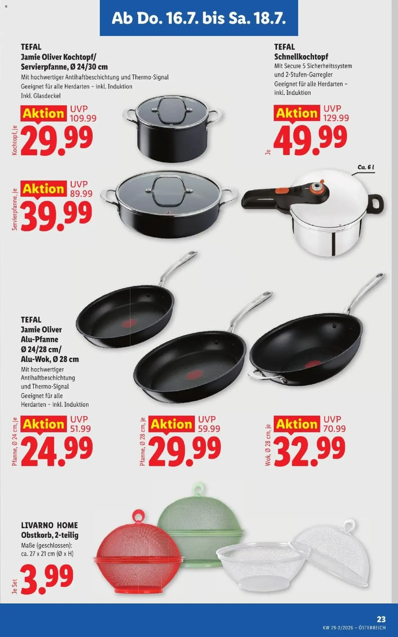 Lidl - Flugblatt ab 16.07.2026 - Angebote ab donnerstag von 16. Juli bis 18. Juli 2026 - Flugblätt seite  26
