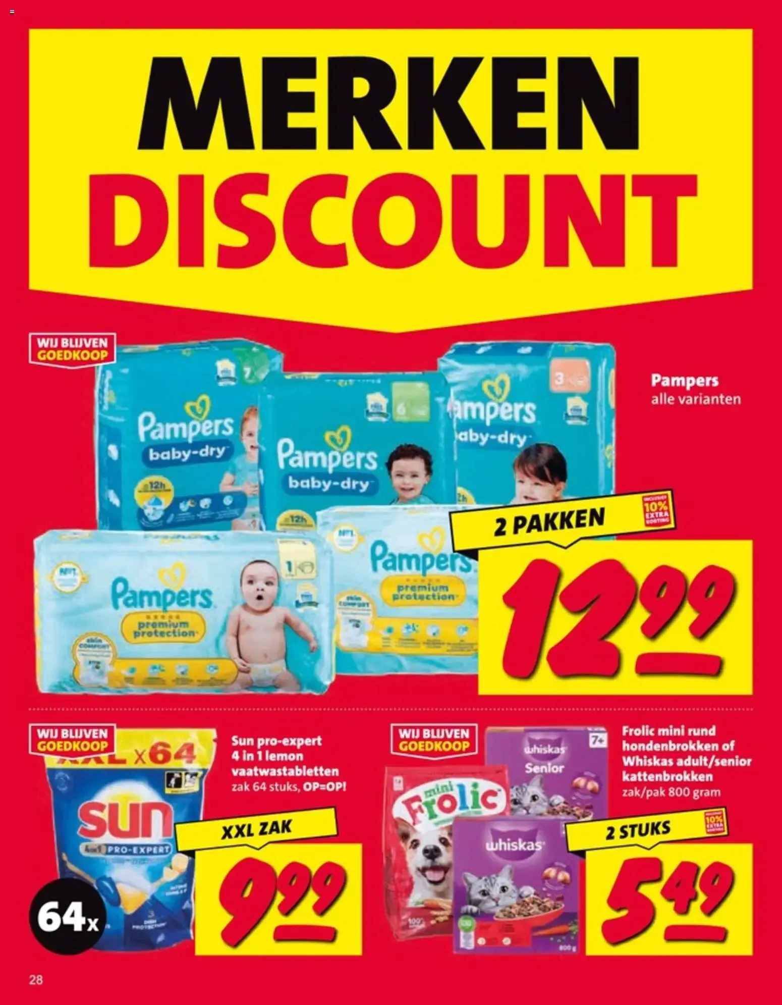 Nettorama Merkendiscount - Discount Prijs! van 3 augustus tot 9 augustus 2026 - Folder pagina 28