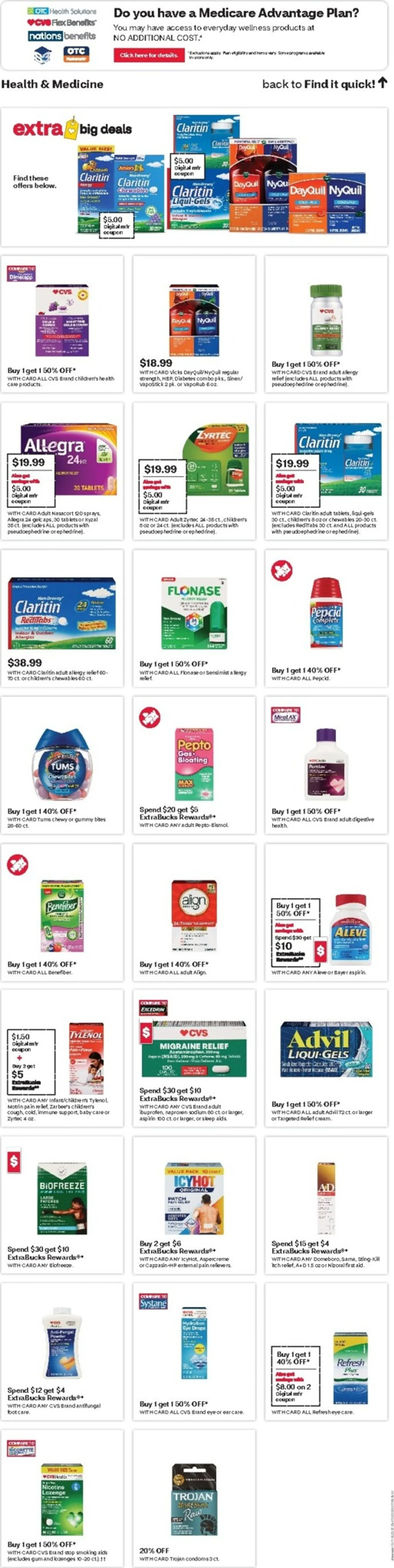 Weekly ad Current CVS Pharmacy leaflet valid from Sunday 08/02/2026 to Saturday 08/08/2026 from August 2 to August 8 2026 - Page 7