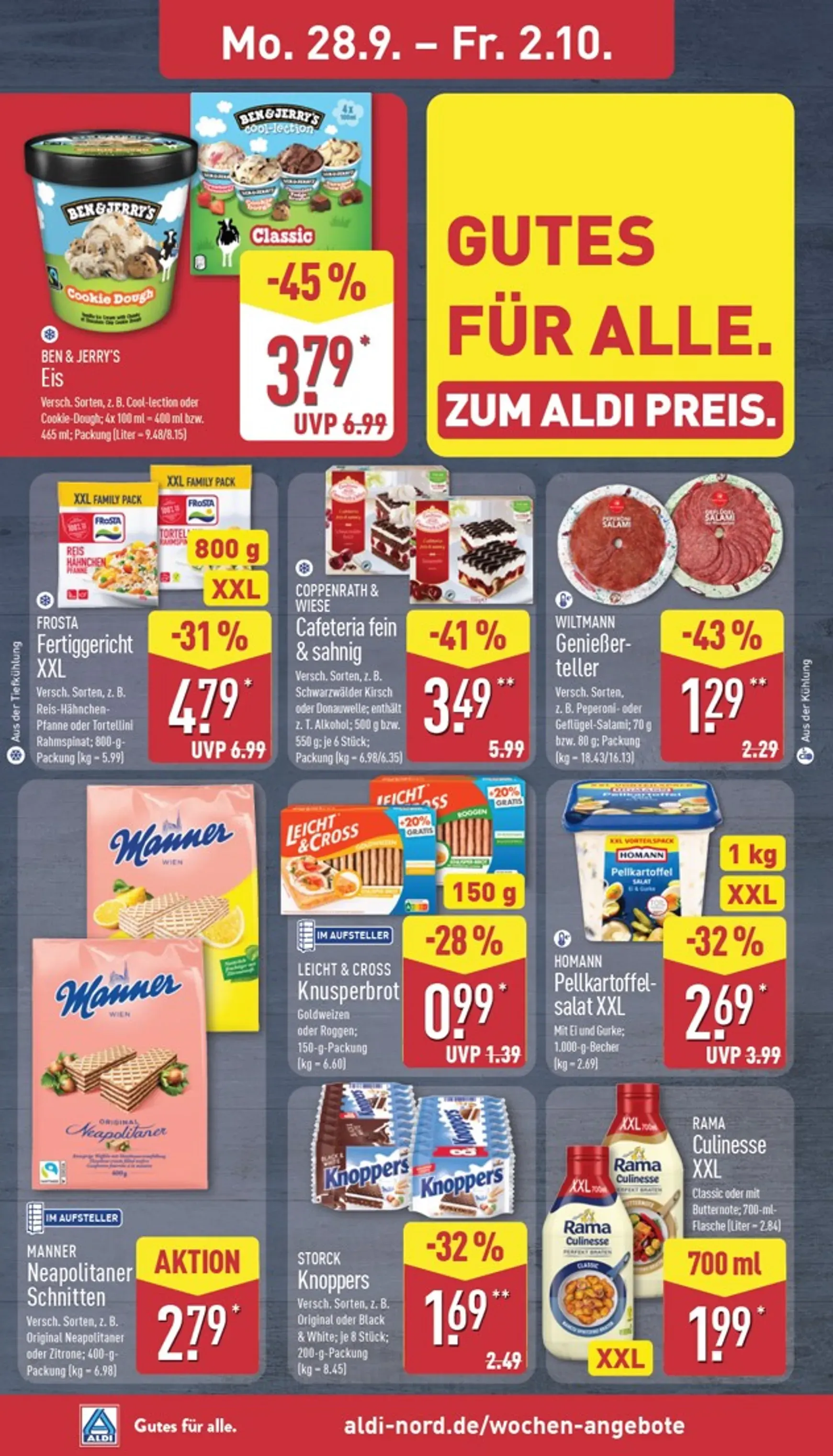 ALDI: XXL Zum Aldi Preis von 28. September bis 2. Oktober 2026 - Prospekt seite 6