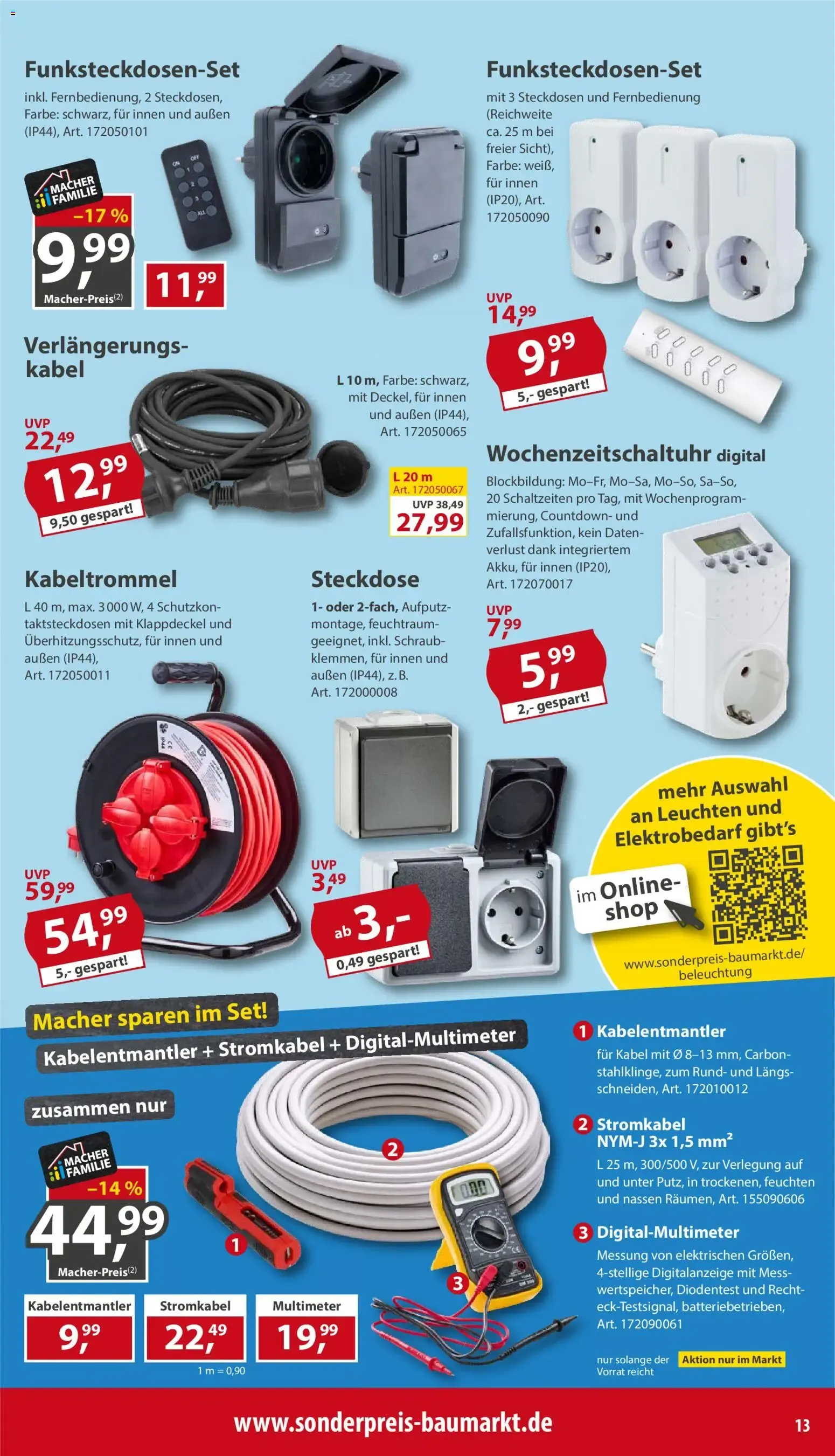 Sonderpreis Baumarkt Prospekt (ab 17.10.2026) zum Blättern von 17. Oktober bis 23. Oktober 2026 - Prospekt seite 13