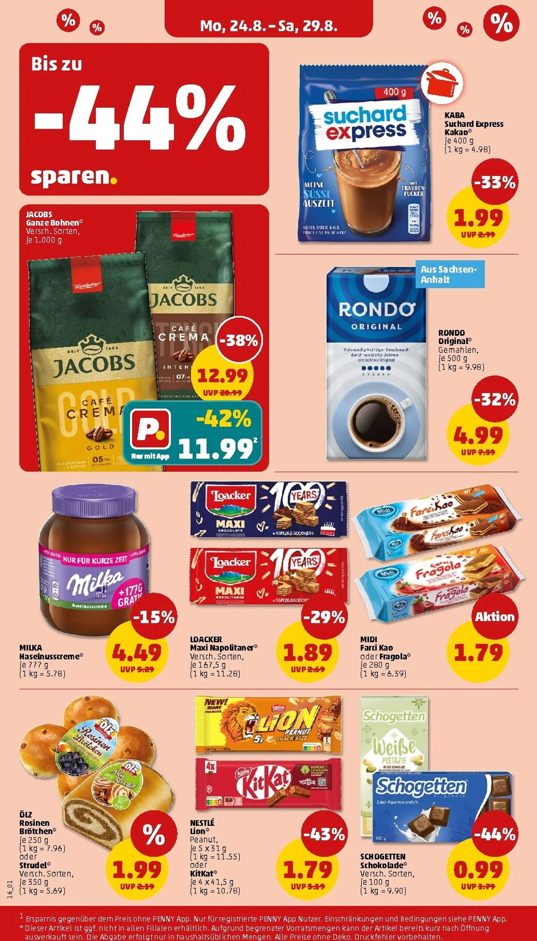 PENNY Prospekt – von Montag 24.08.2026 bis Samstag 29.08.2026 von 24. August bis 29. August 2026 - Prospekt seite 20
