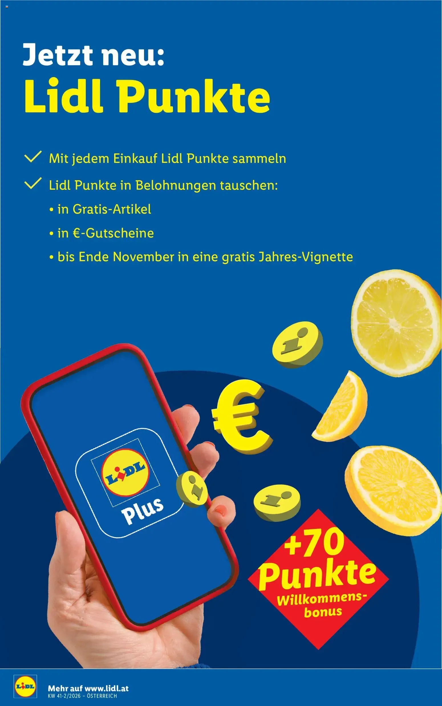 Tus puntos Lidl se convierten en recompensas. von 4. Oktober bis 8. November 2026 - Flugblätt seite  2