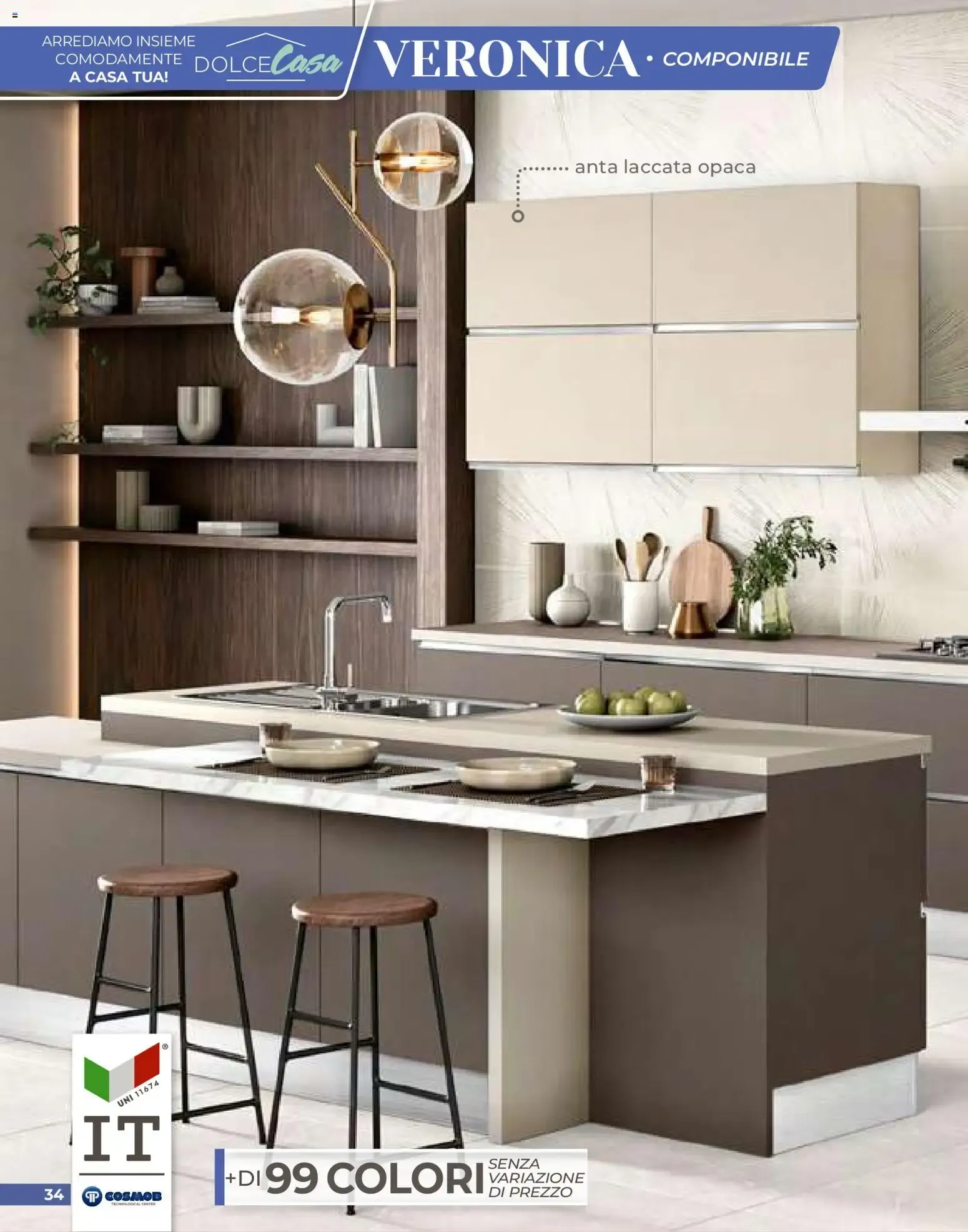 Mondo Convenienza - Speciale Cucine da 1 aprile a 30 giugno di 2026 - Pagina del volantino 34