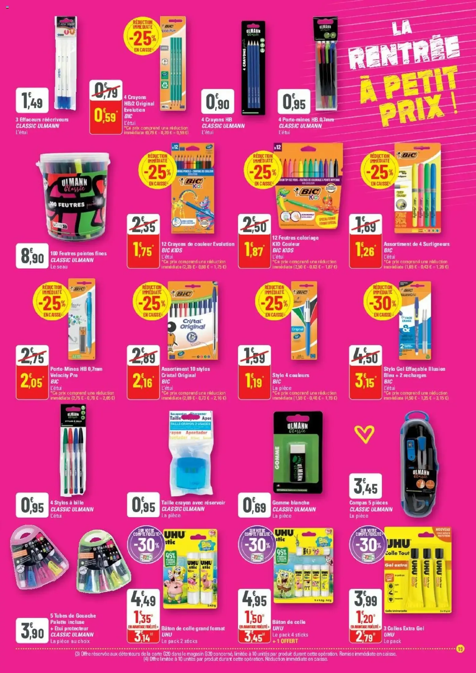 LE PETIT NOUVEAU FAIT SA RENTRÉE du 26 août au 6 septembre 2026 - Catalogue page 19