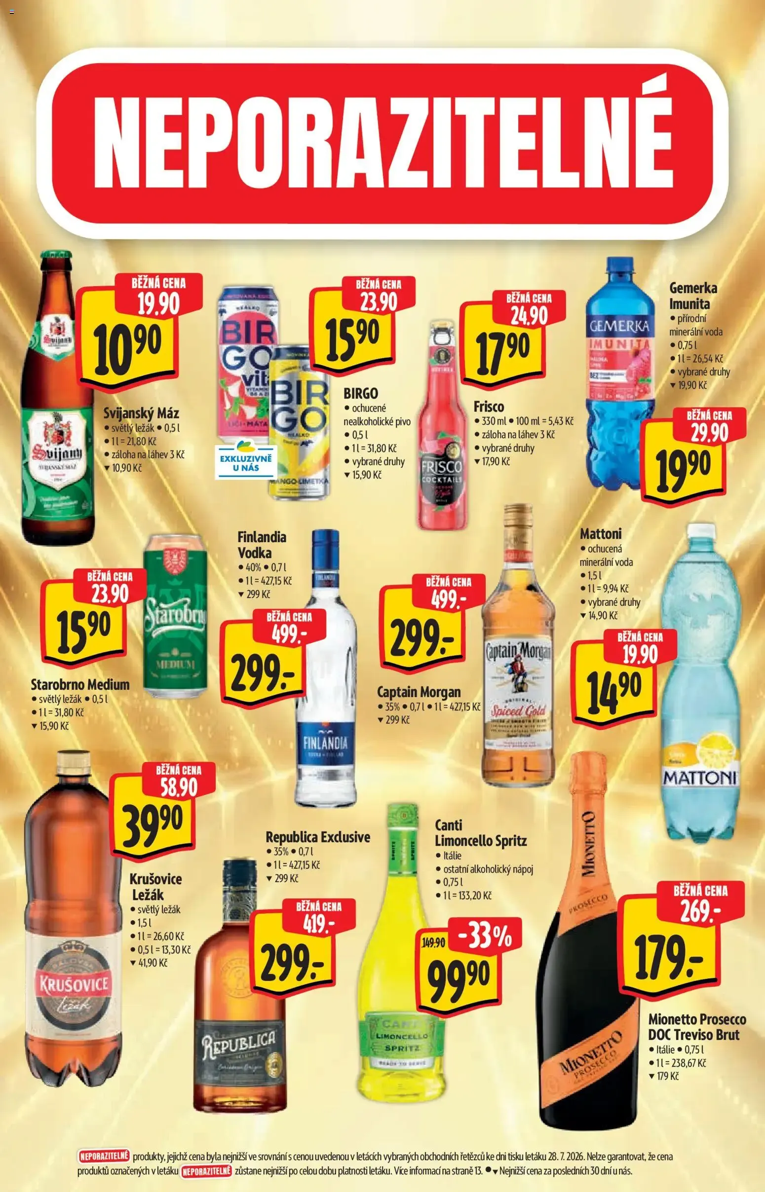 Albert katalog - Supermarket od 05.08.2026 - Akční leták - 5. srpna 18. srpna 2026 - Page 16