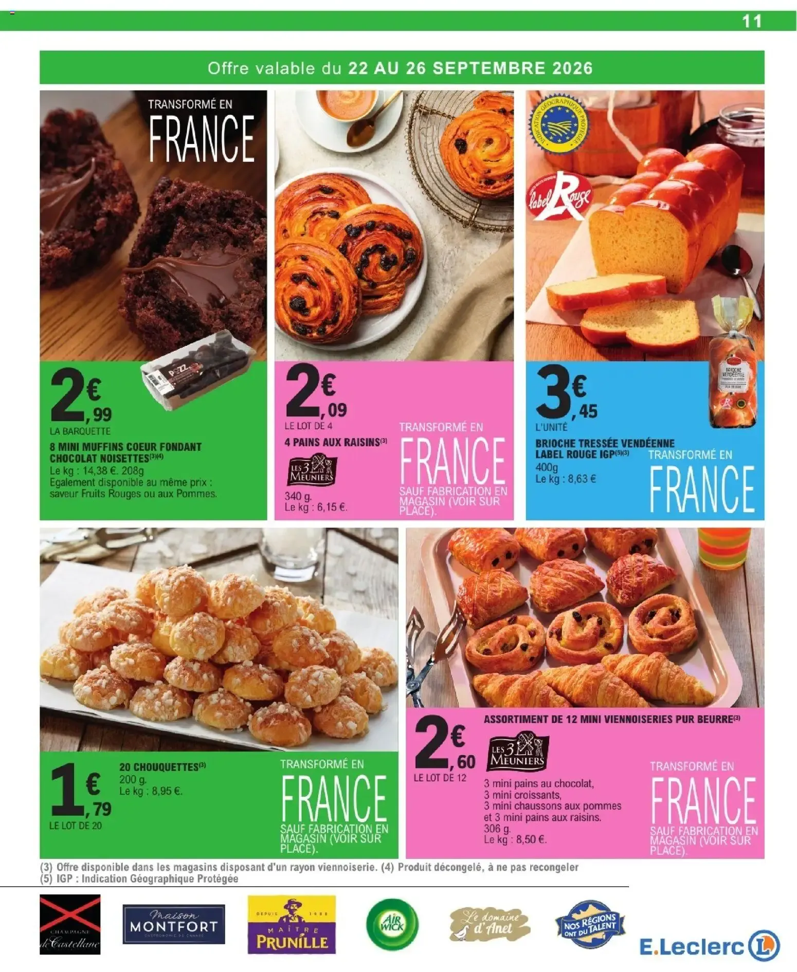 LES PLEINS POUVOIRS D'ACHAT du 22 septembre au 3 octobre 2026 - Catalogue page 11