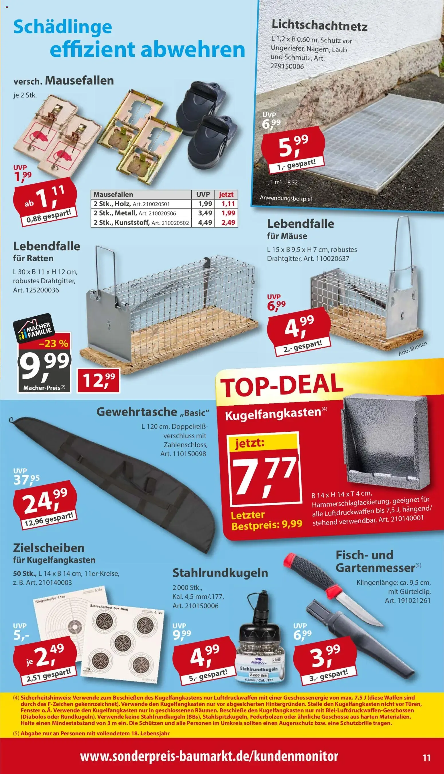 Sonderpreis Baumarkt Prospekt von 26. September bis 2. Oktober 2026 - Prospekt seite 11