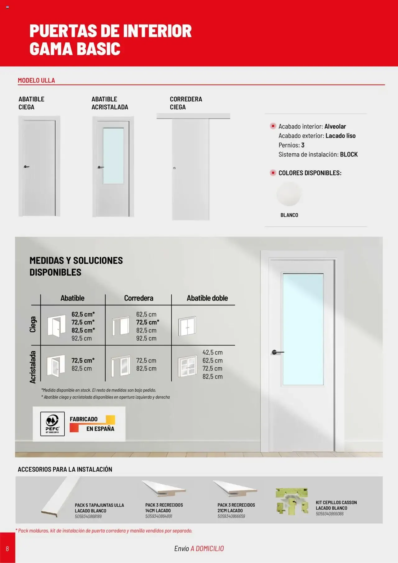 Catálogo de Brico Depôt Catálogo Puertas y Ventanas 2025 23 de julio al 30 de junio 2026 - Página 8