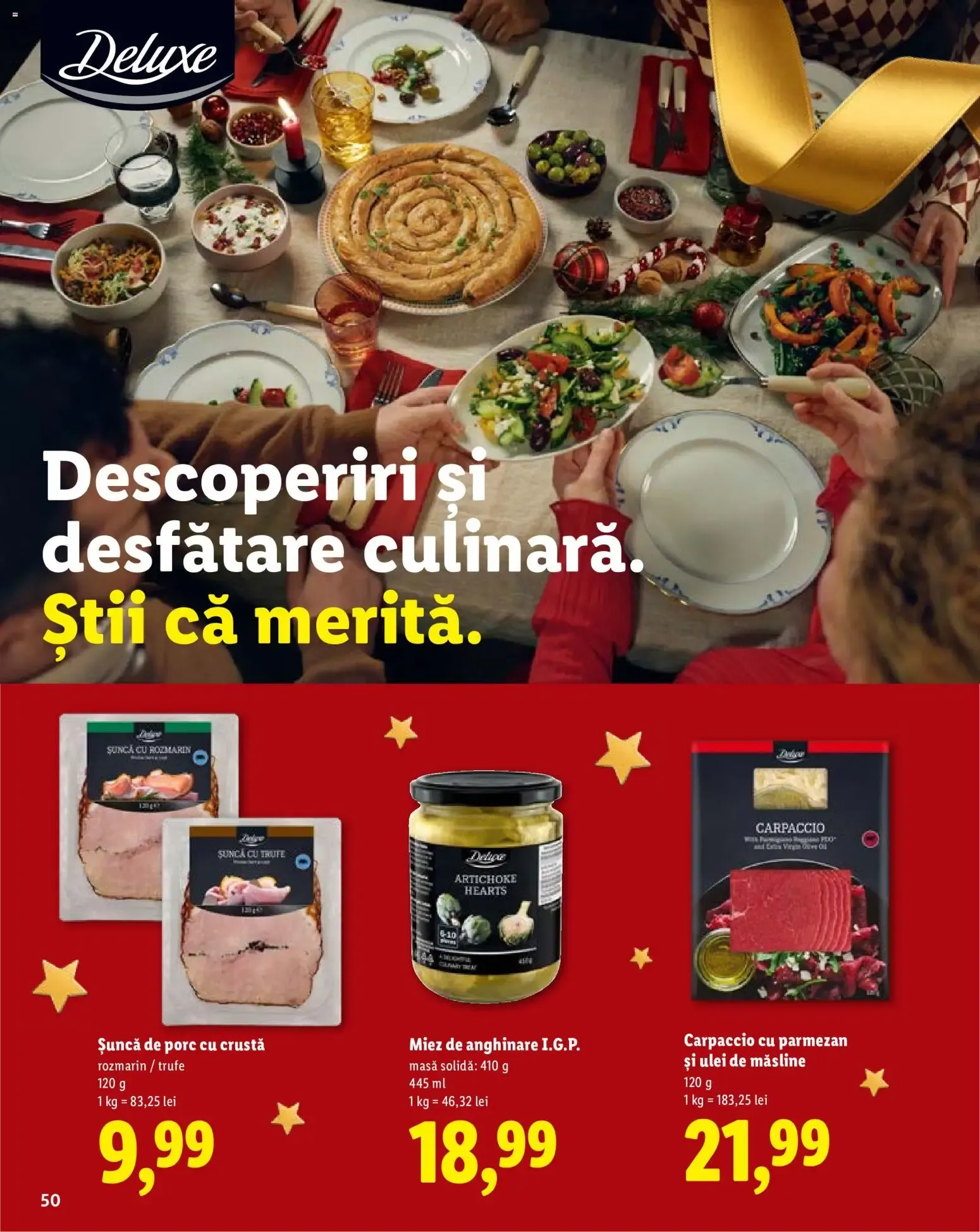 Catalog Magia unui Crăciun plin de savoare. de la 19 octombrie până la 31 decembrie 2026 - Revista Pagina 50