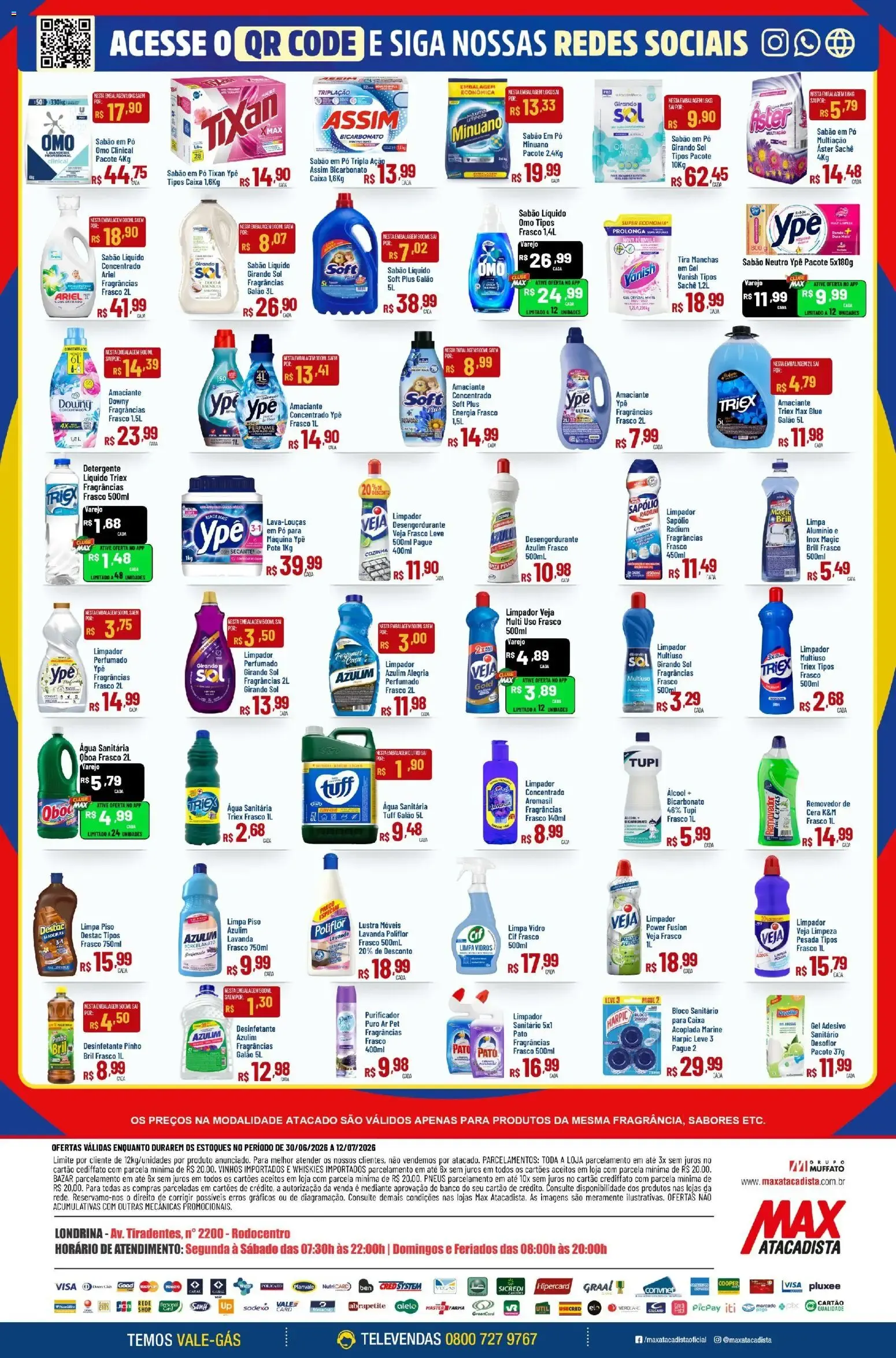 Encarte de Max Atacadista ofertas Reinauguração de 30/06/2026 | Promoções Online 30 de junho até 12 de julho 2026 - Pagina 8
