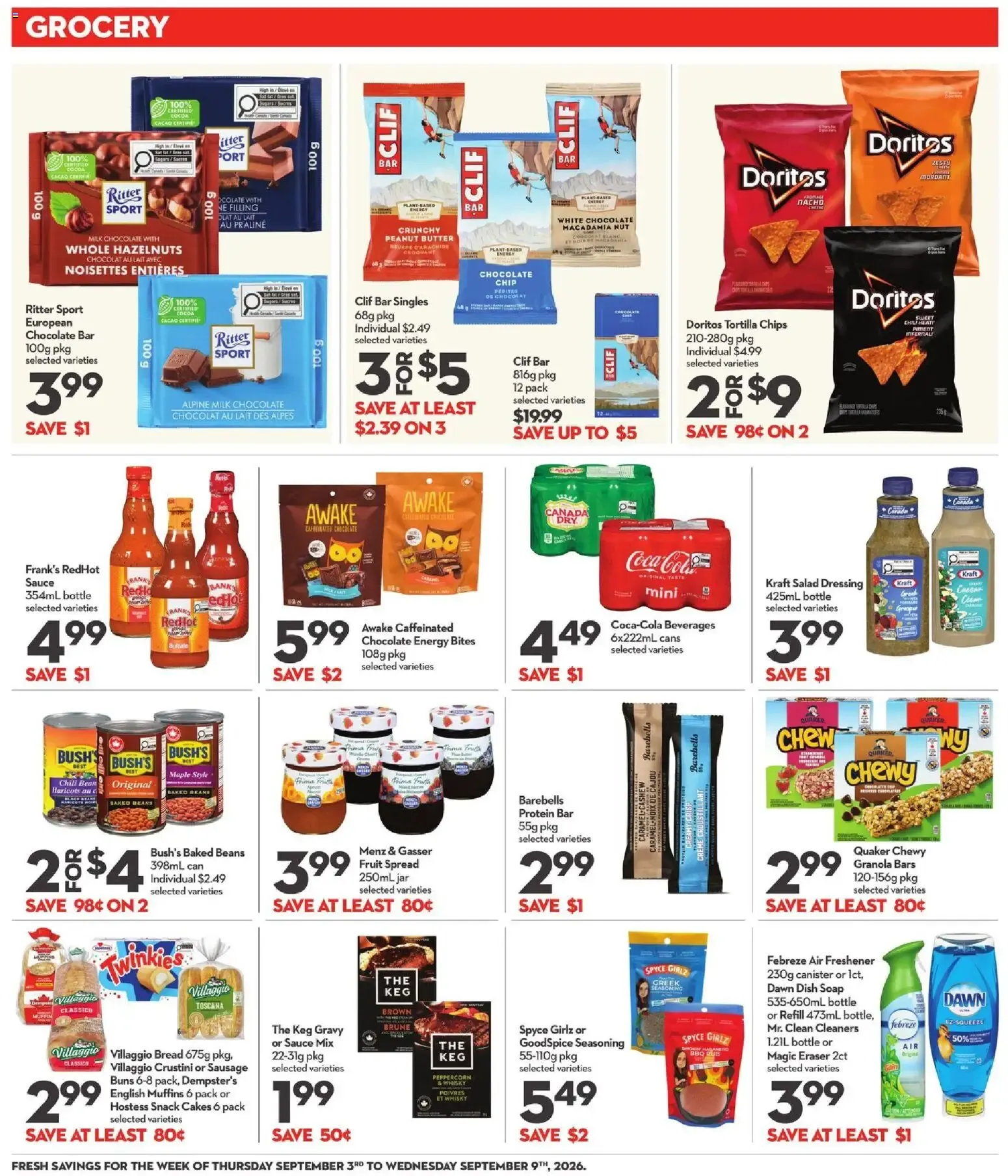 Longo's weekly flyer / circulaire from Sep 3, 2026 > weekly specials & deals from September 3 to September 9 2026 - flyer page 14