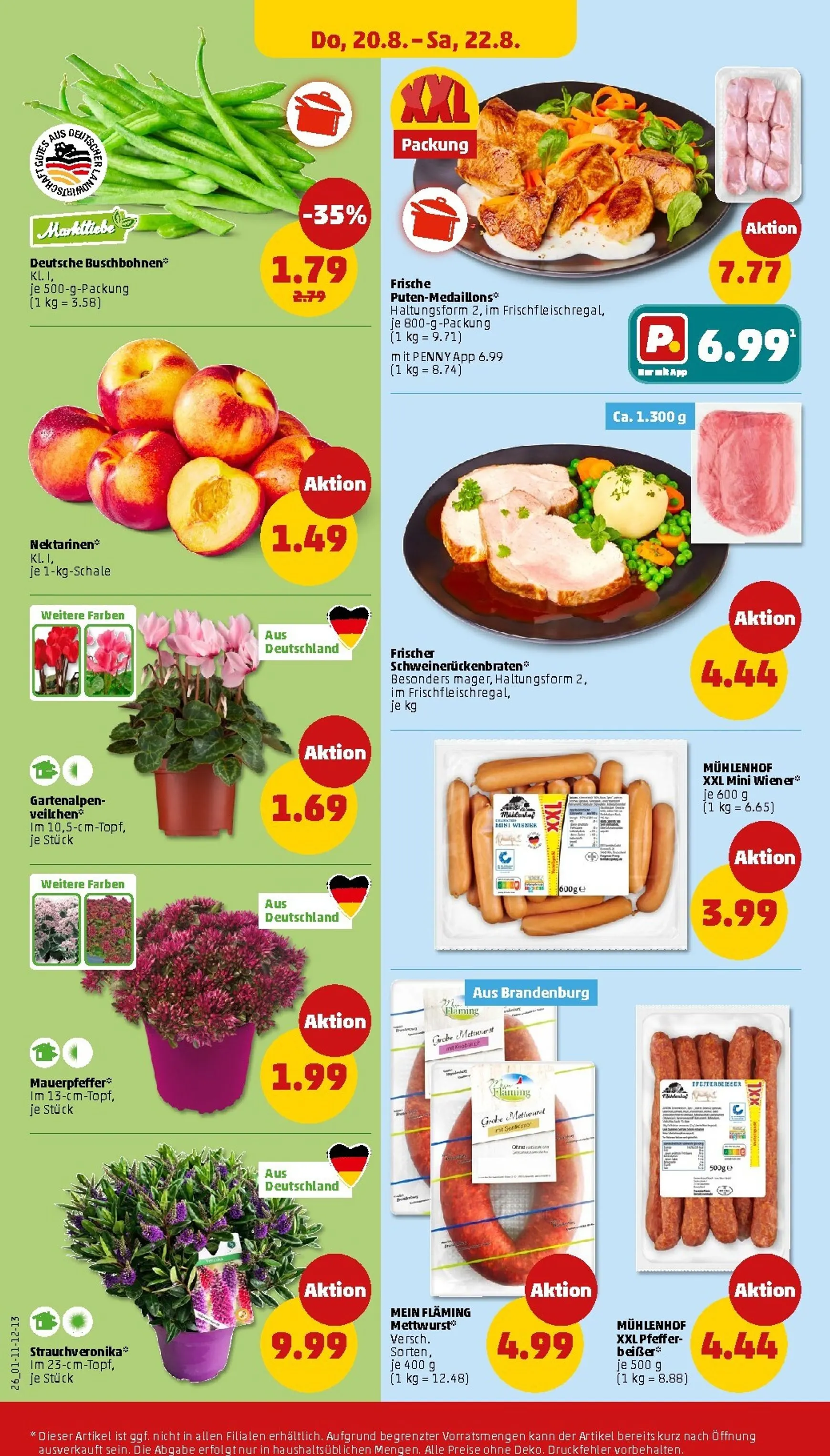 PENNY Prospekt nächste Woche – von Montag 17.08.2026 bis Samstag 22.08.2026 von 17. August bis 22. August 2026 - Prospekt seite 34