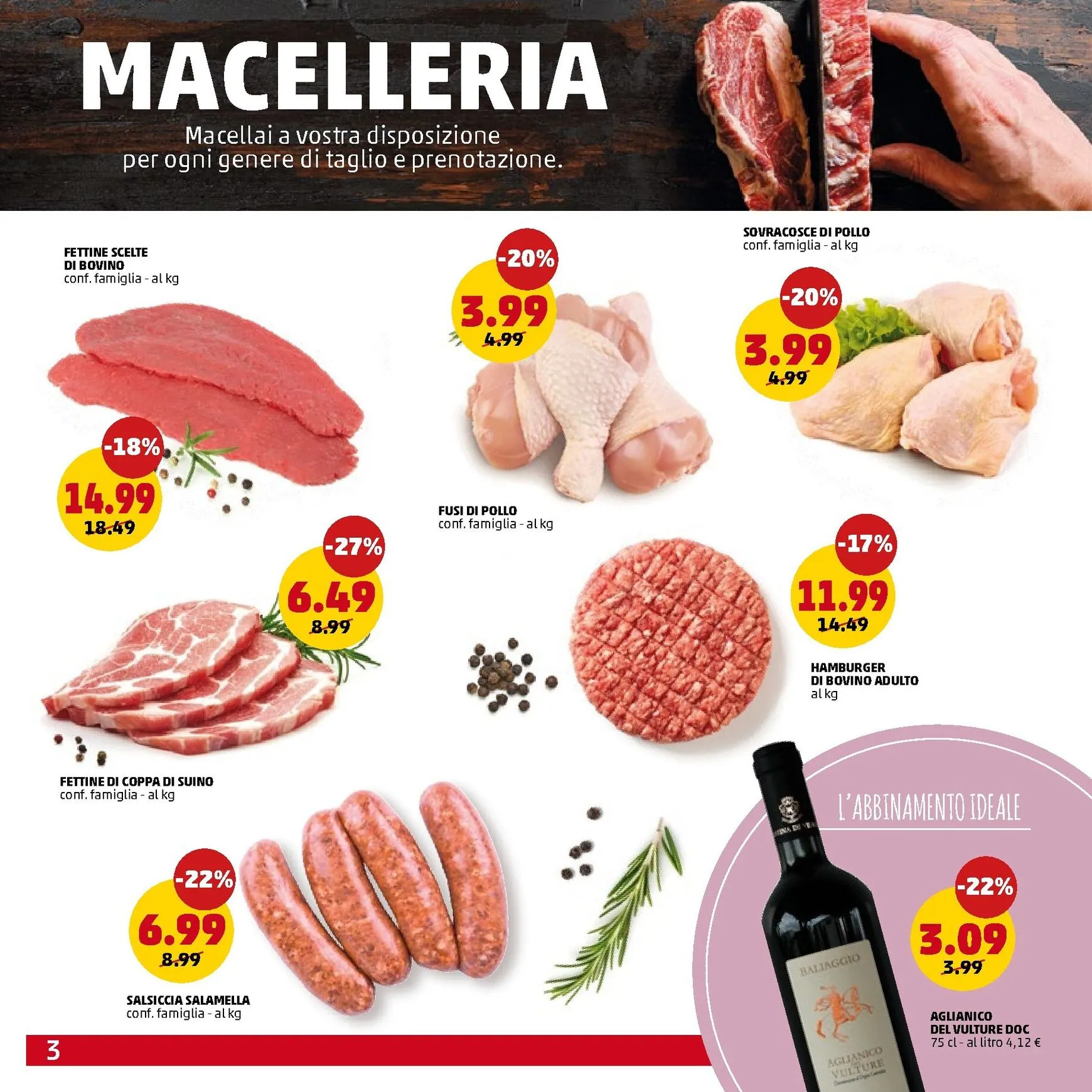 Penny: Nuovi Reparti Macelleria e Gastronomia - Caleppio Di Settala da 18 giugno a 28 giugno di 2026 - Pagina del volantino 3