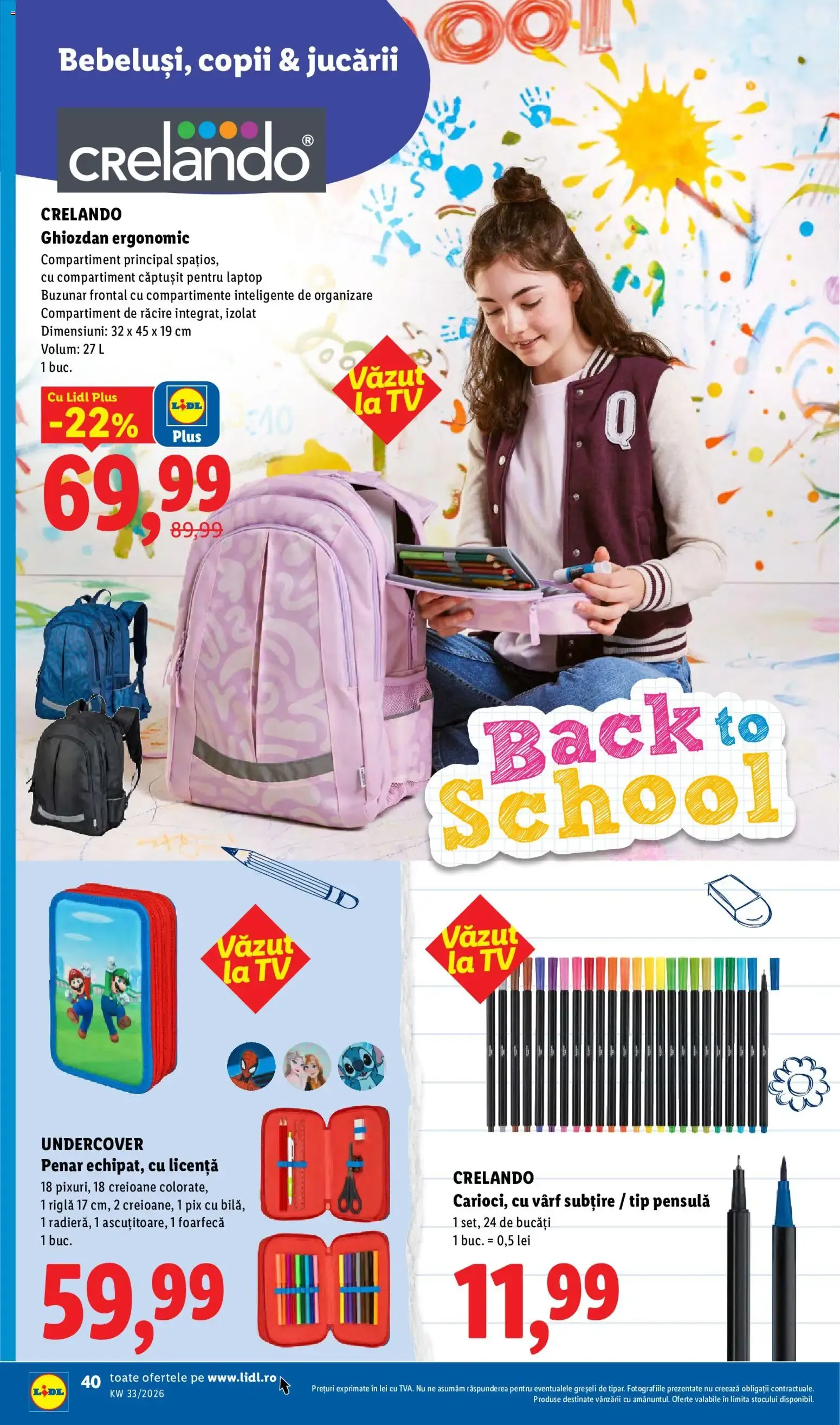 Catalog Catalog LIDL 10.08.2026 - Oferta și Revista online de la 10 august până la 16 august 2026 - Revista Pagina 40