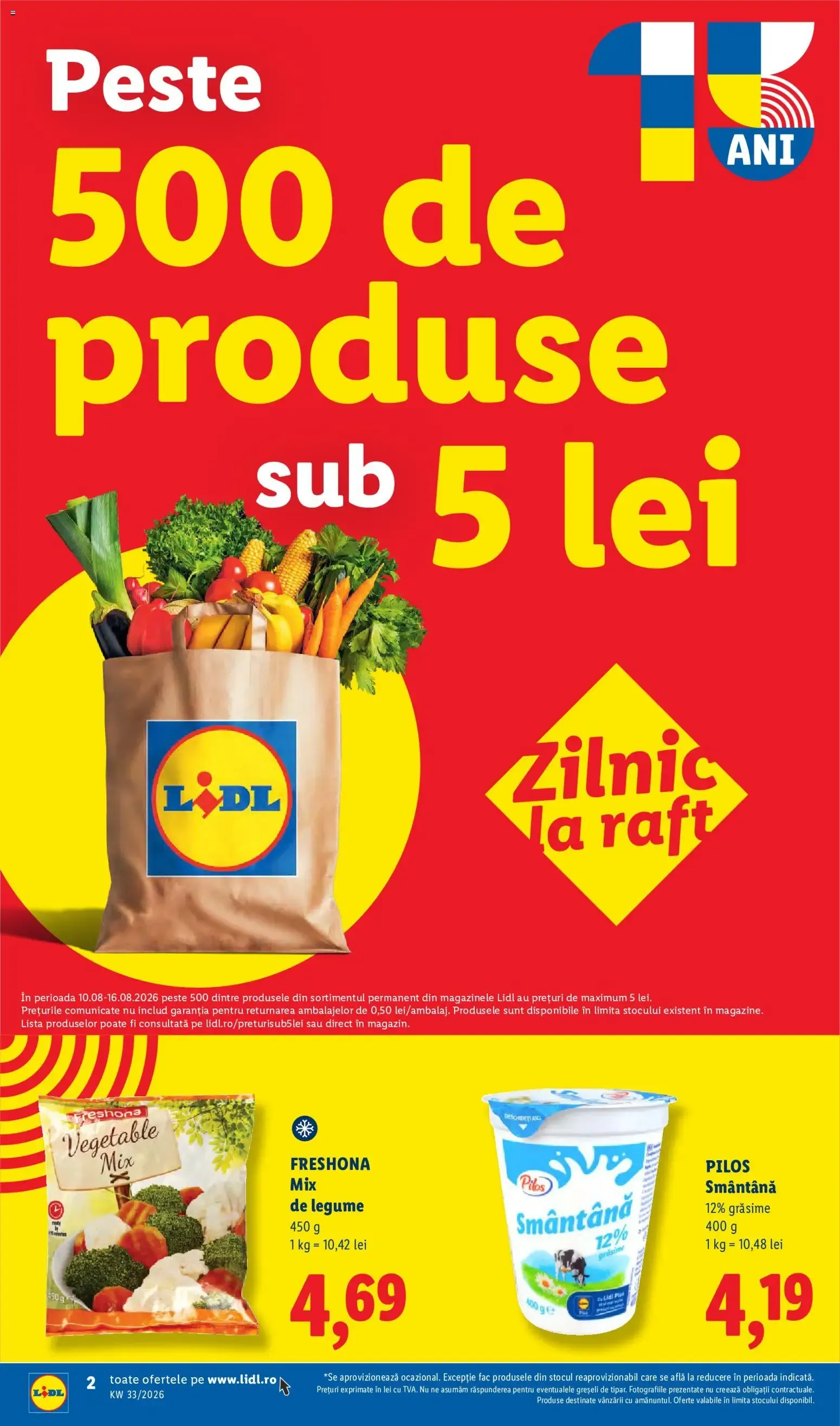 Catalog Catalog LIDL 10.08.2026 - Oferta și Revista online de la 10 august până la 16 august 2026 - Revista Pagina 2