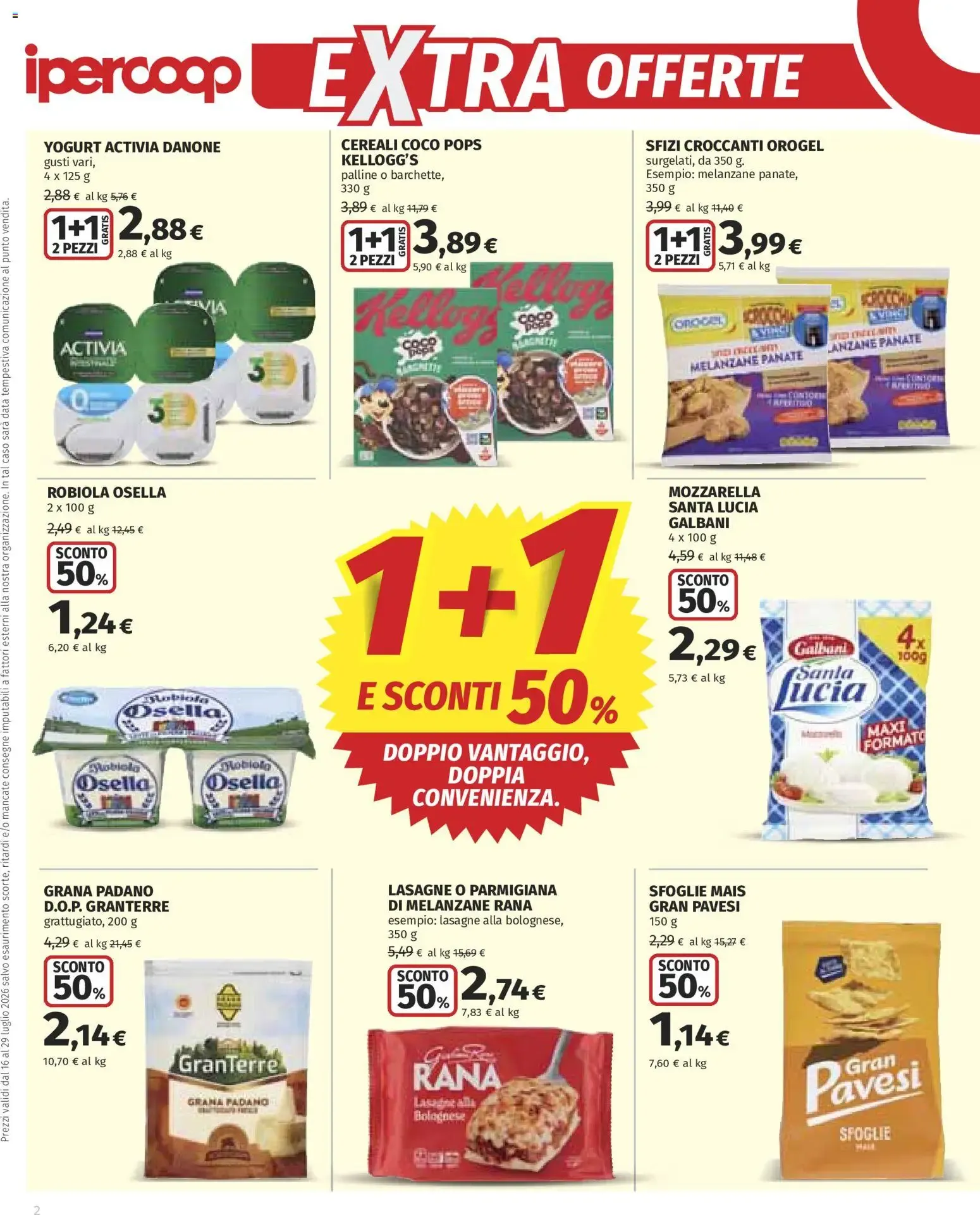 Anteprima volantino Ipercoop dal 16/07/2026 - nuovo offerte da 16 luglio a 29 luglio di 2026 - Pagina del volantino 2