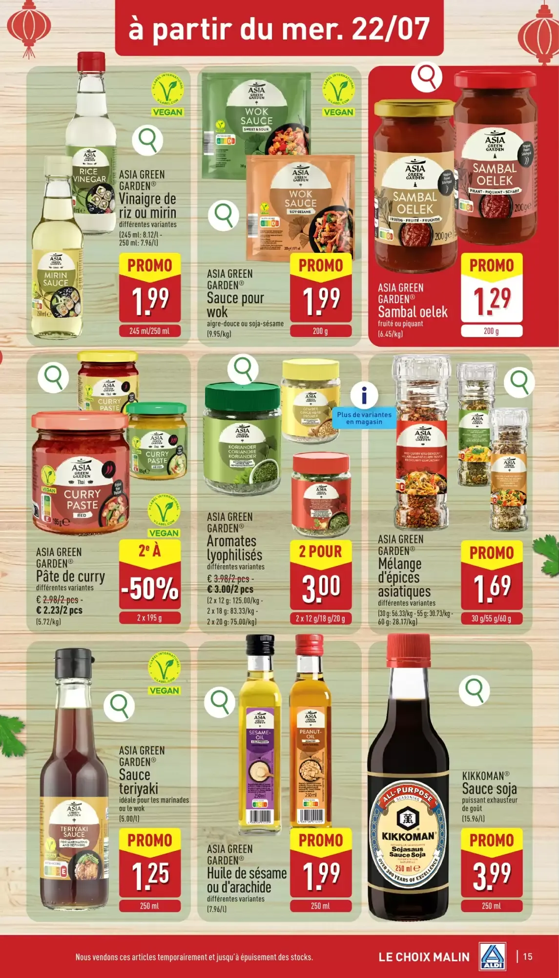 ALDI Dépliant 20/07 - 25/07 van 20 juli tot 25 juli 2026 - folder pagina 15
