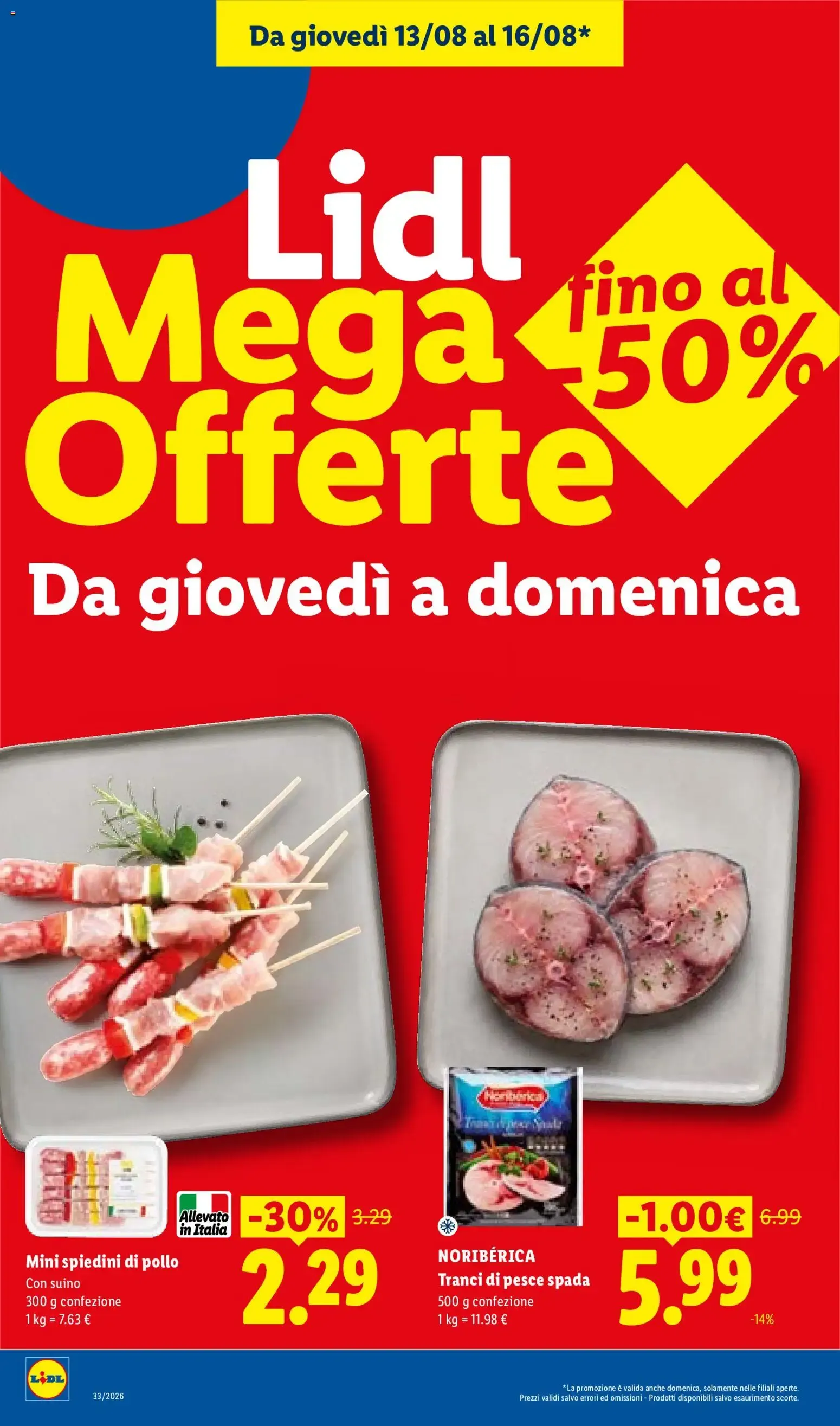 LIDL Ferragosto fino al -50% da 13 agosto a 19 agosto di 2026 - Pagina del volantino 2
