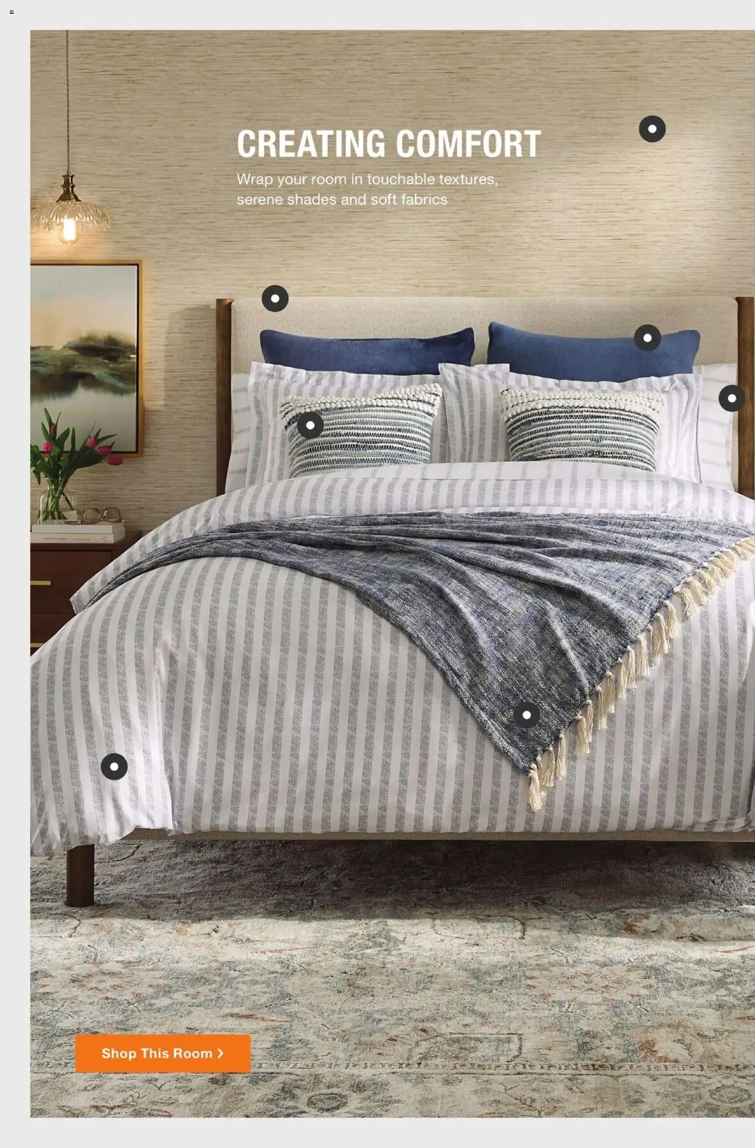 Weekly promotion Home Depot: Beautifully Livable - Hasta 30% OFF en muebles y decoración spanning from August 20 to September 7 2026 - Page 14 for Catalogue 365