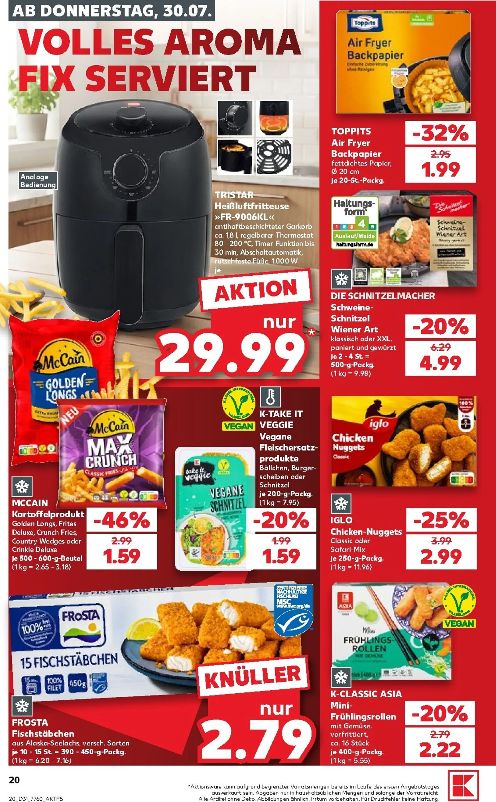 Neuer Kaufland Prospekt – von Donnerstag 30.07.2026 bis Mittwoch 05.08.2026 von 30. Juli bis 5. August 2026 - Prospekt seite 21