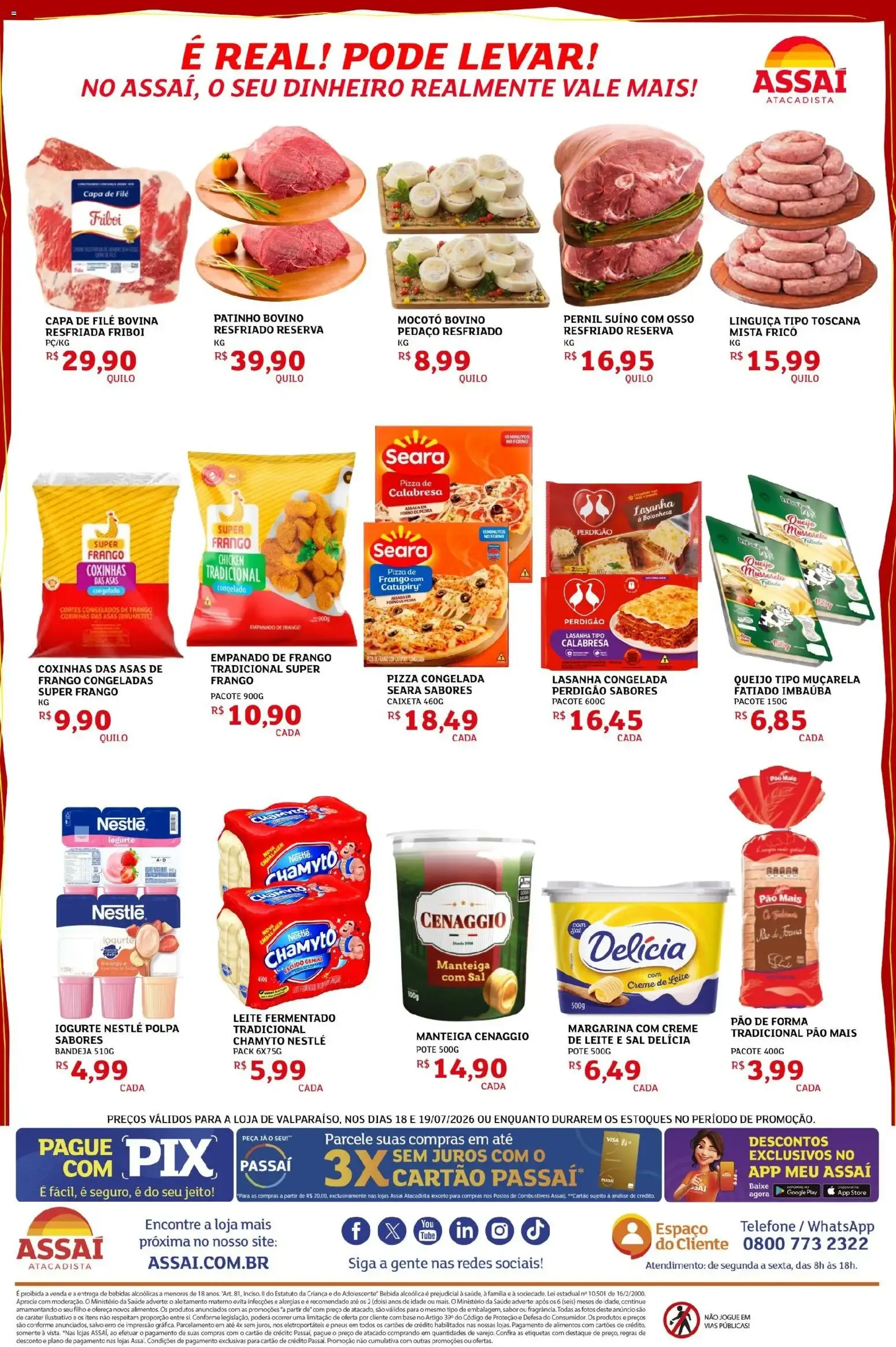 Encarte de Assaí Atacadista ofertas - GO de 18/07/2026 | Promoções Online 18 de julho até 19 de julho 2026 - Pagina 4